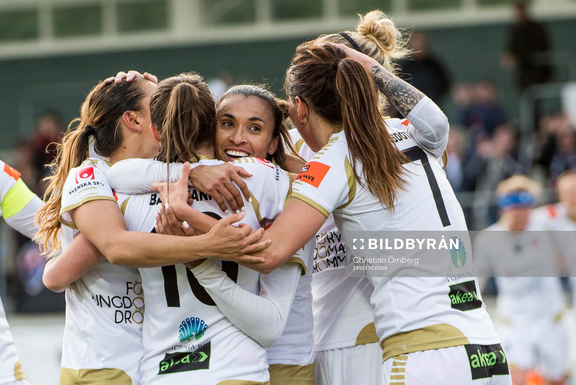 Rosengårds Marta Viera Da Silva jublar