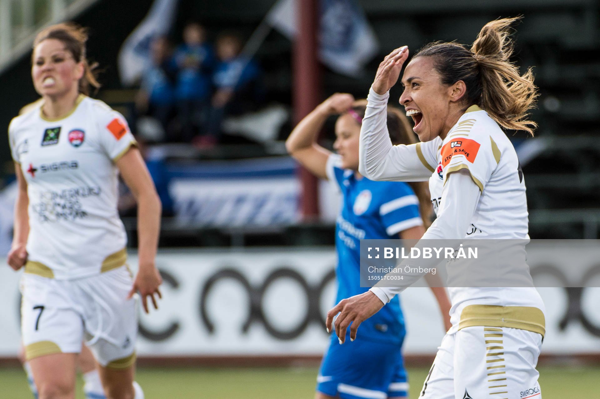 Rosengårds Marta Viera Da Silva jublar