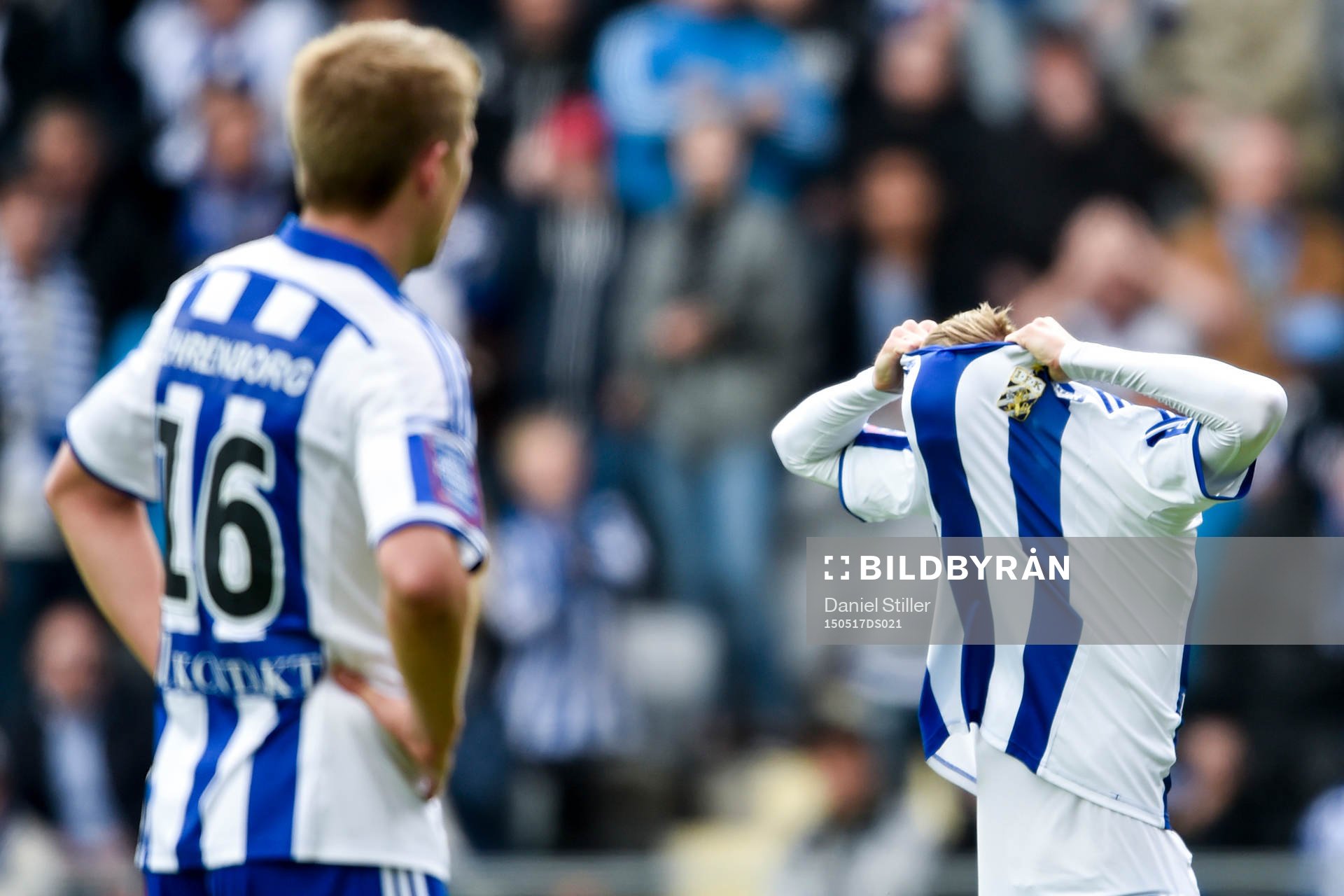 IFK Göteborgs Sebastian Eriksson deppar