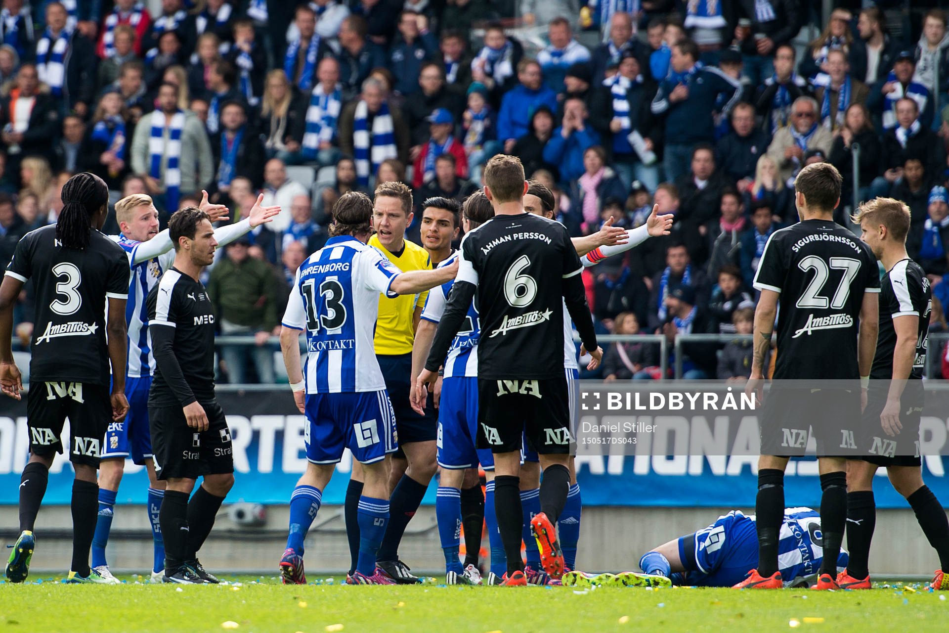 IFK Göteborgs Sebastian Eriksson och Gustav Svensson är