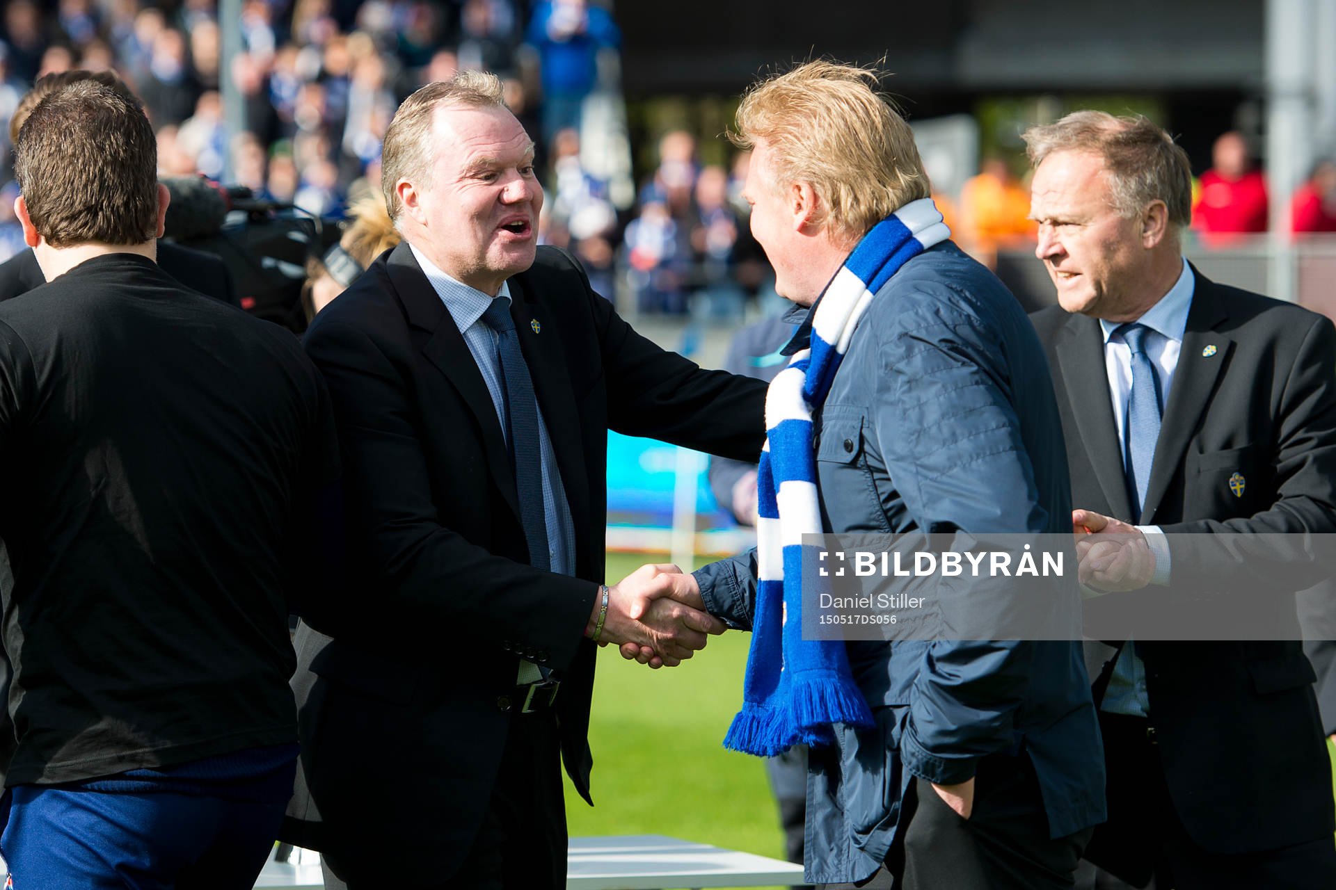 Svenska fotbollsförbundets ordförande Karl-Erik Nilsson