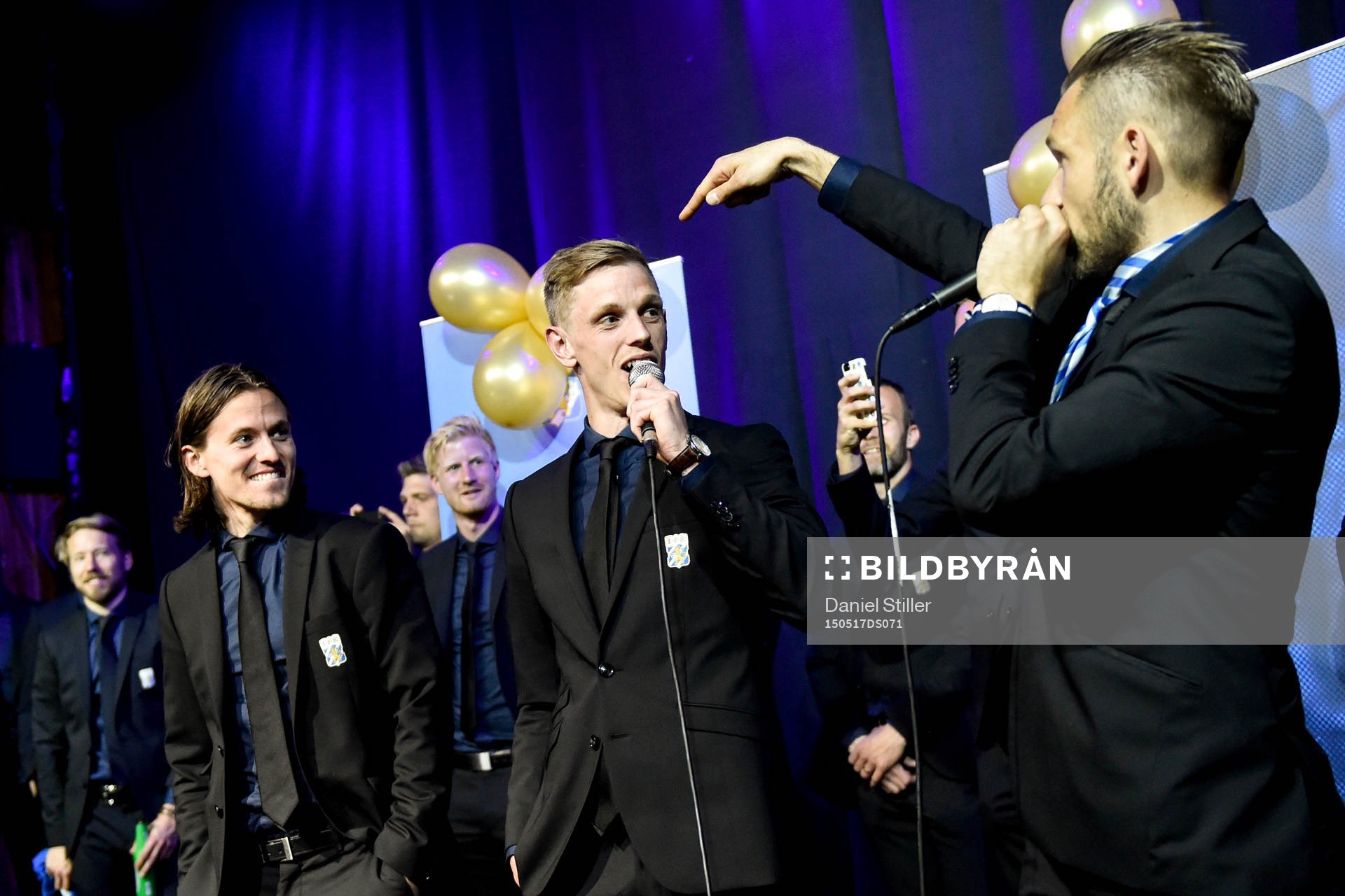IFK Göteborgs Lasse Vibe, Sören Rieks och målvakt John