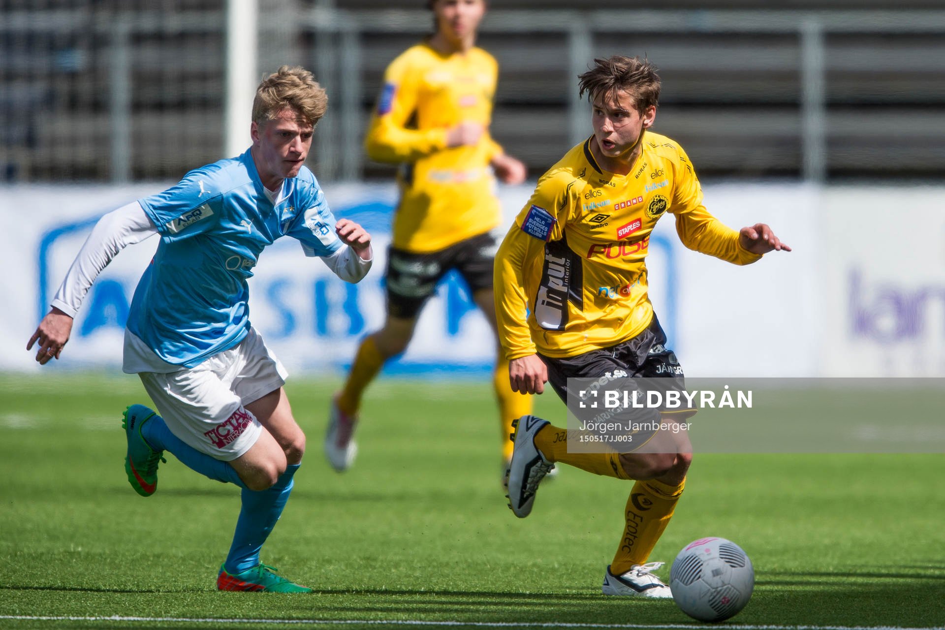Elfsborgs Mervan Trncic och Malmö FFs Aron Mar Brynjarsson
