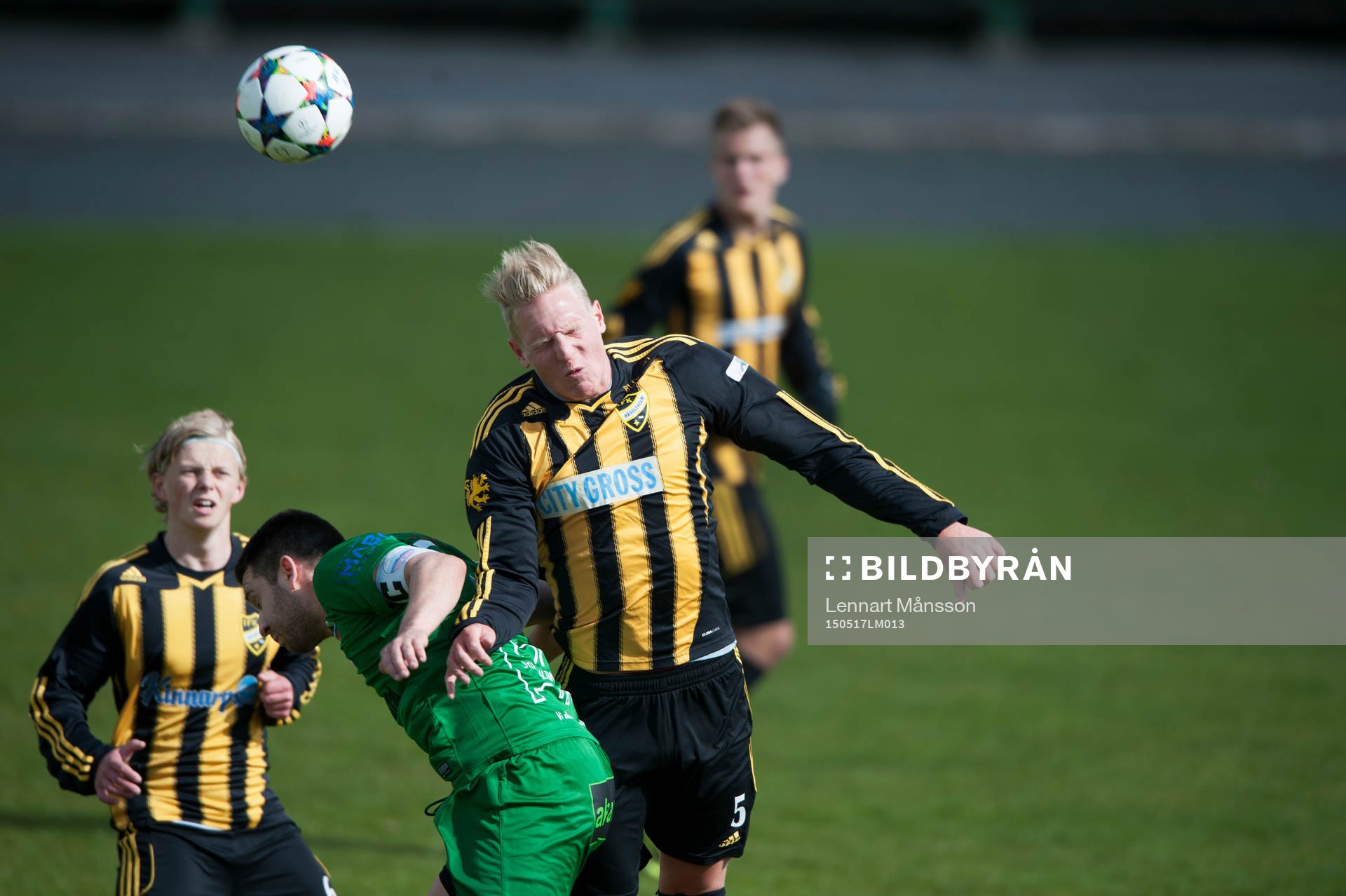 IFK Hässleholms Rasmus Christiansson i matchen i division
