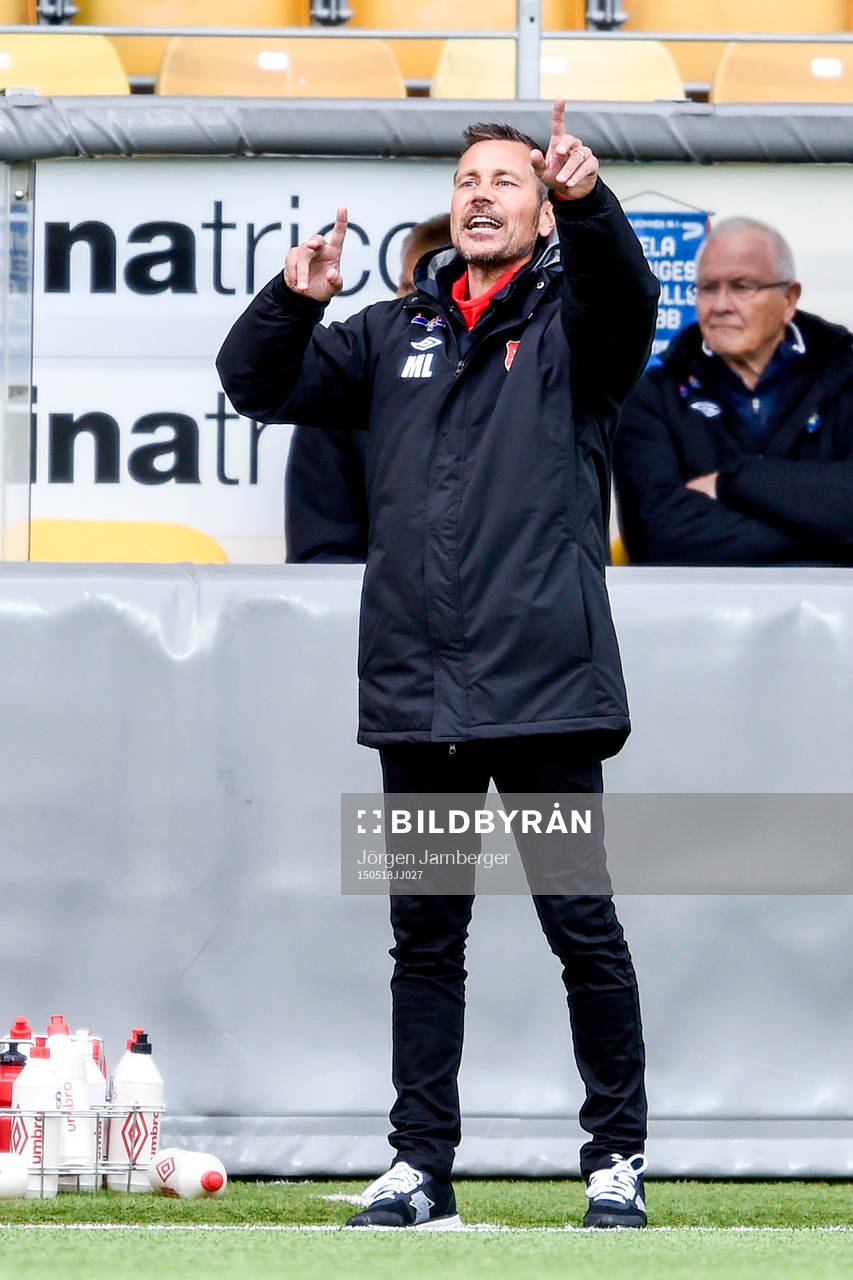 Örgrytes tränare Marcus Lantz