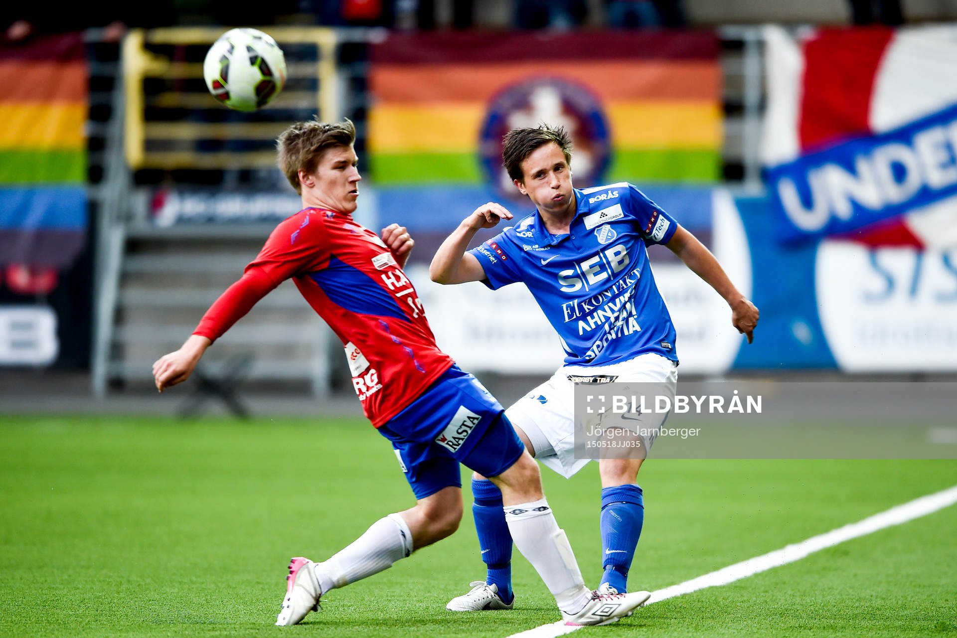 Norrbys Filip Johannesson och Örgrytes André Nilsson