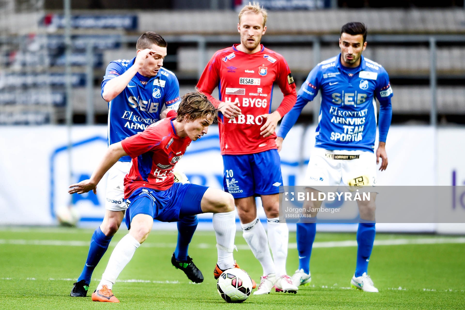 Norrbys Nino Osmanagic och Örgrytes Jakob Lindström