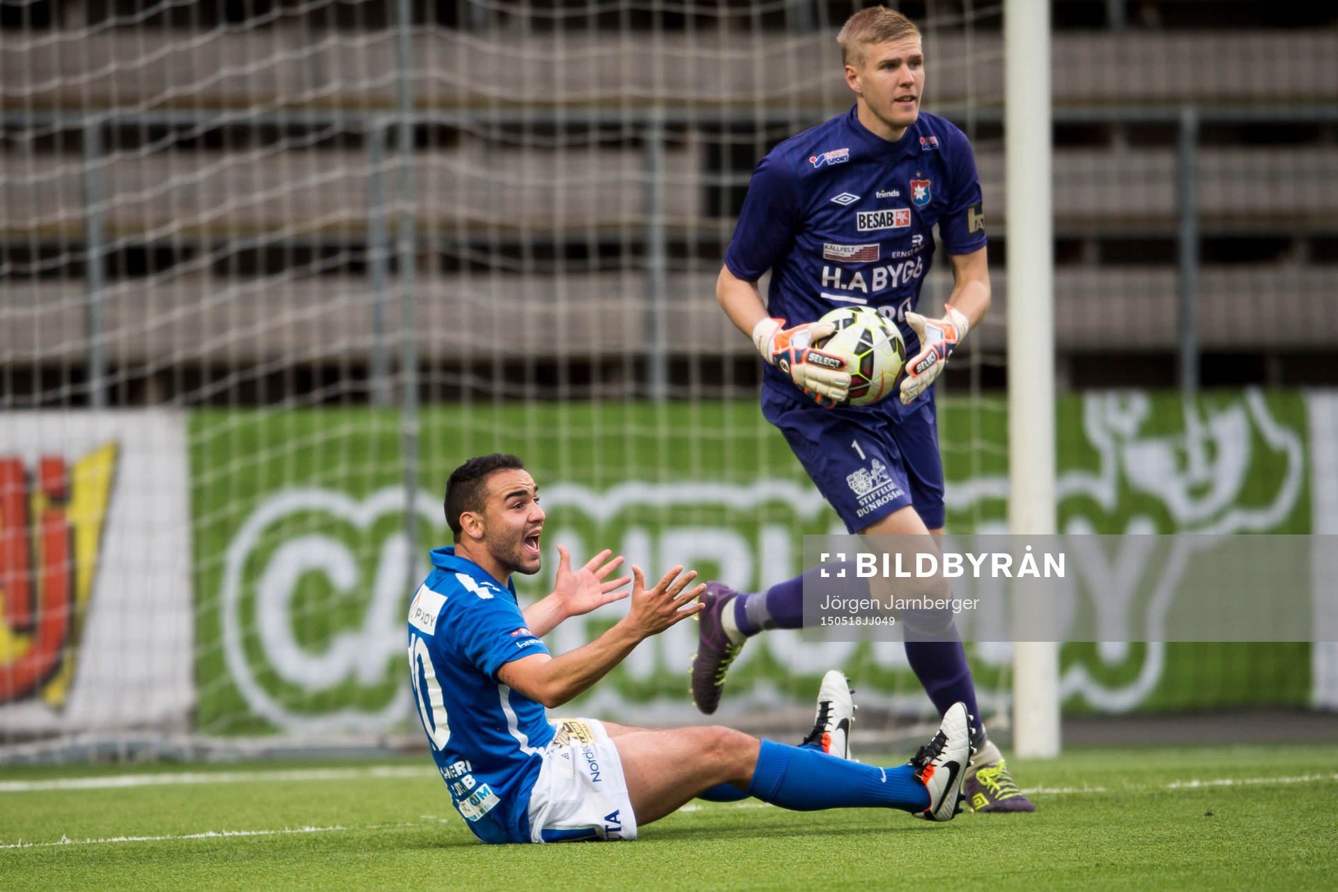 Norrbys Richard Yarsuvat irriterad