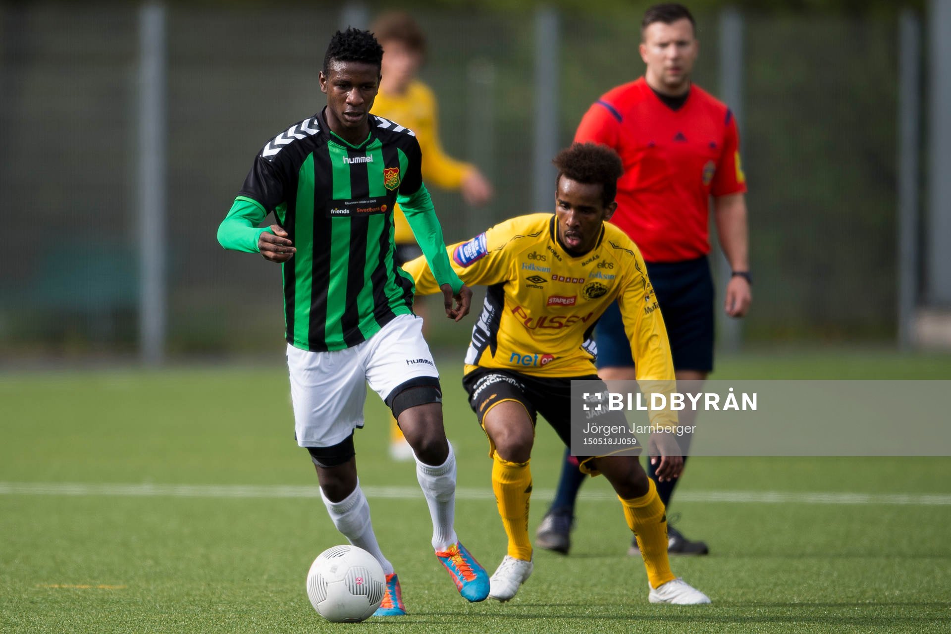 GAIS Alieu Bajaha och Elfsborgs Aydrus Hassan Ibrahim