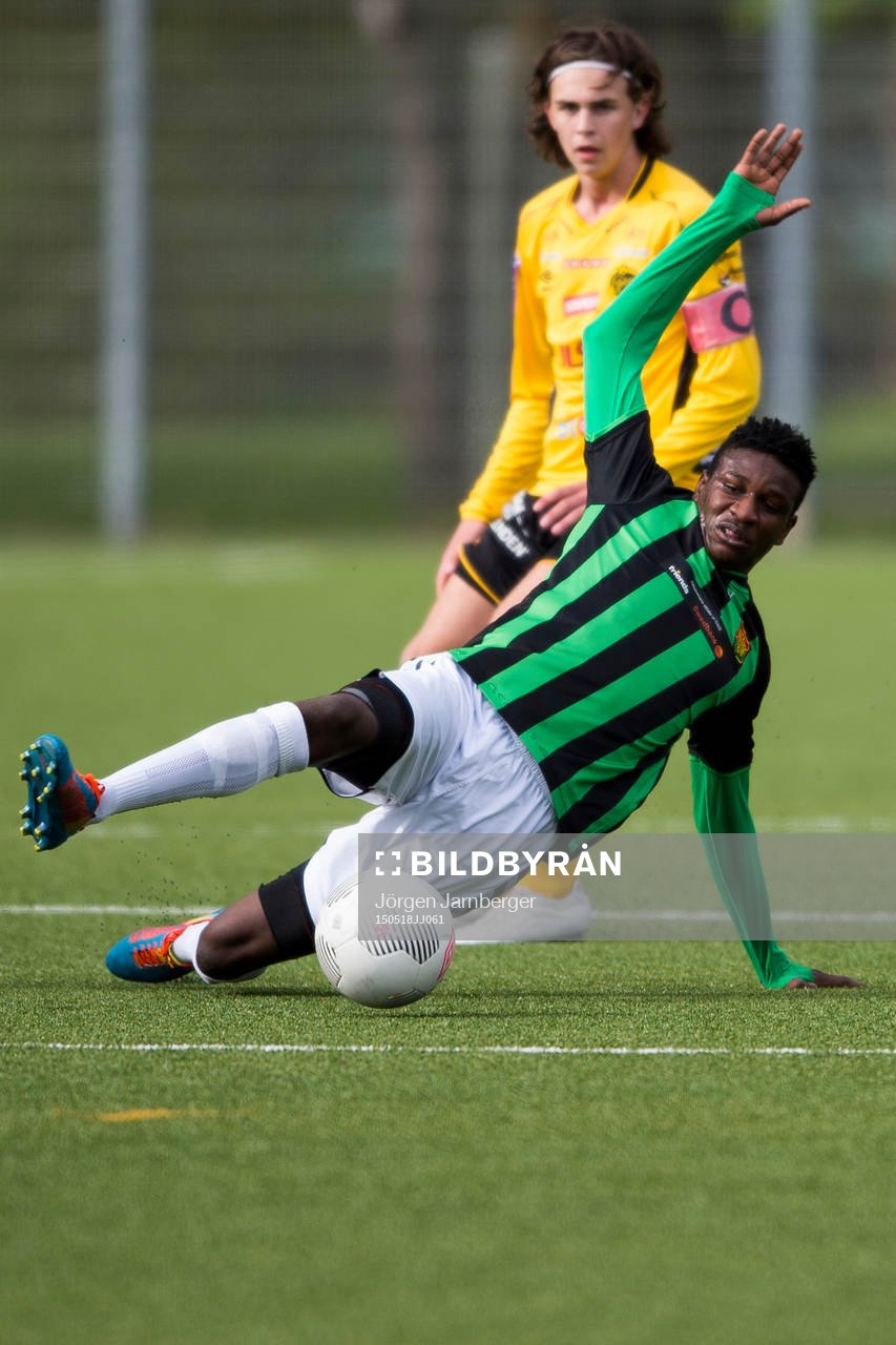 GAIS Alieu Bajaha och Elfsborgs Rasmus Rosenqvist