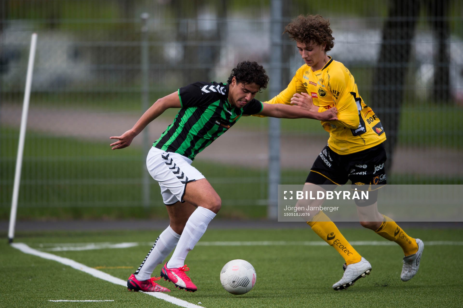 GAIS Adam Ben Sassi och Elfsborgs Christopher Mc Vey