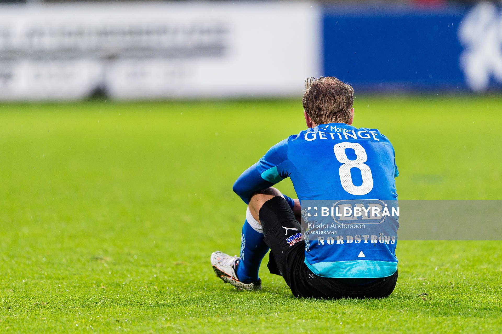 Halmstads Kristoffer Fagercrantz deppar