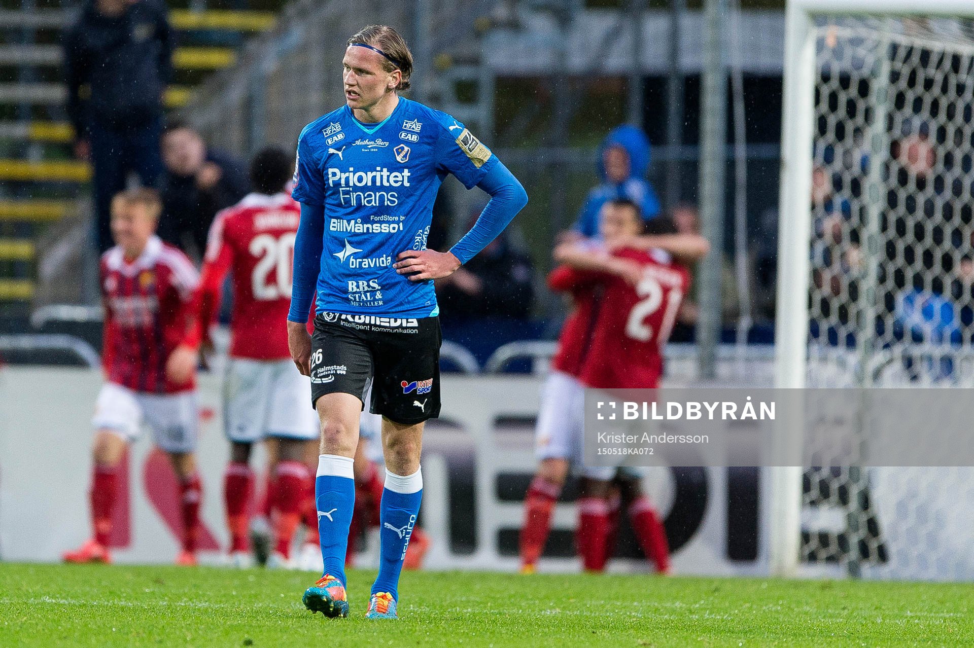 Halmstads Alexander Berntsson deppar