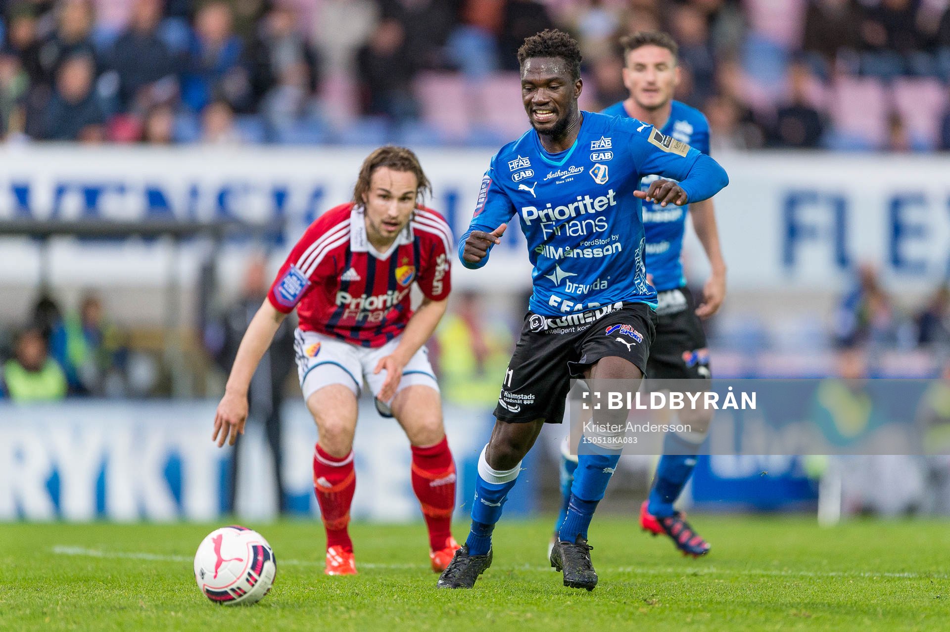 Halmstads King Osei Gyan