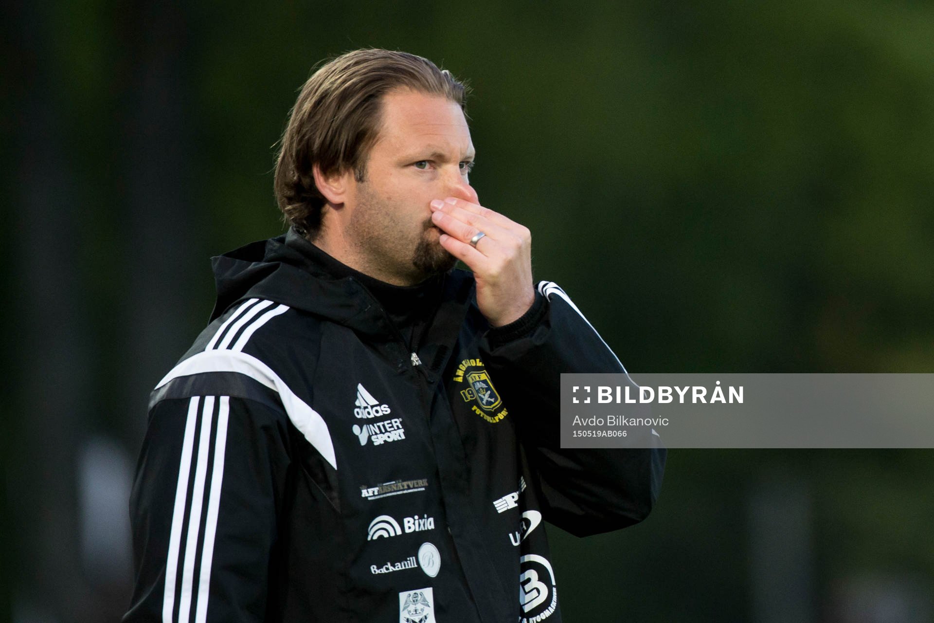 Ängelholms tränare Joakim Persson