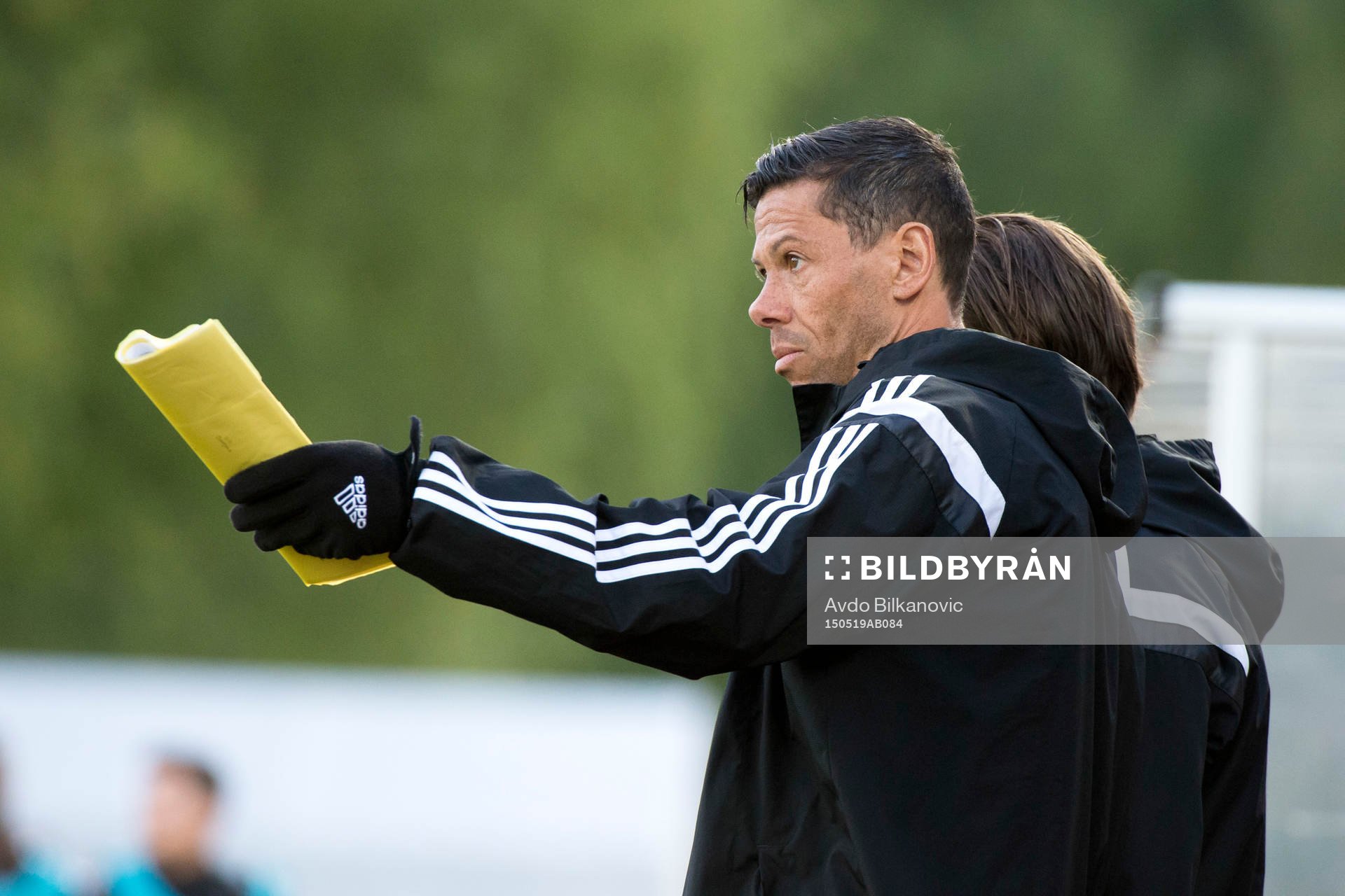 Ängelholms assisterande tränare Martin Pringle