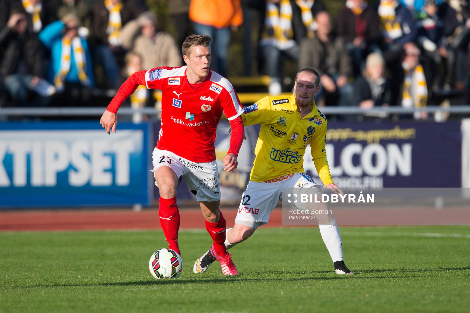 Kalmars Viktor Elm och Falkenbergs Christoffer Carlsson