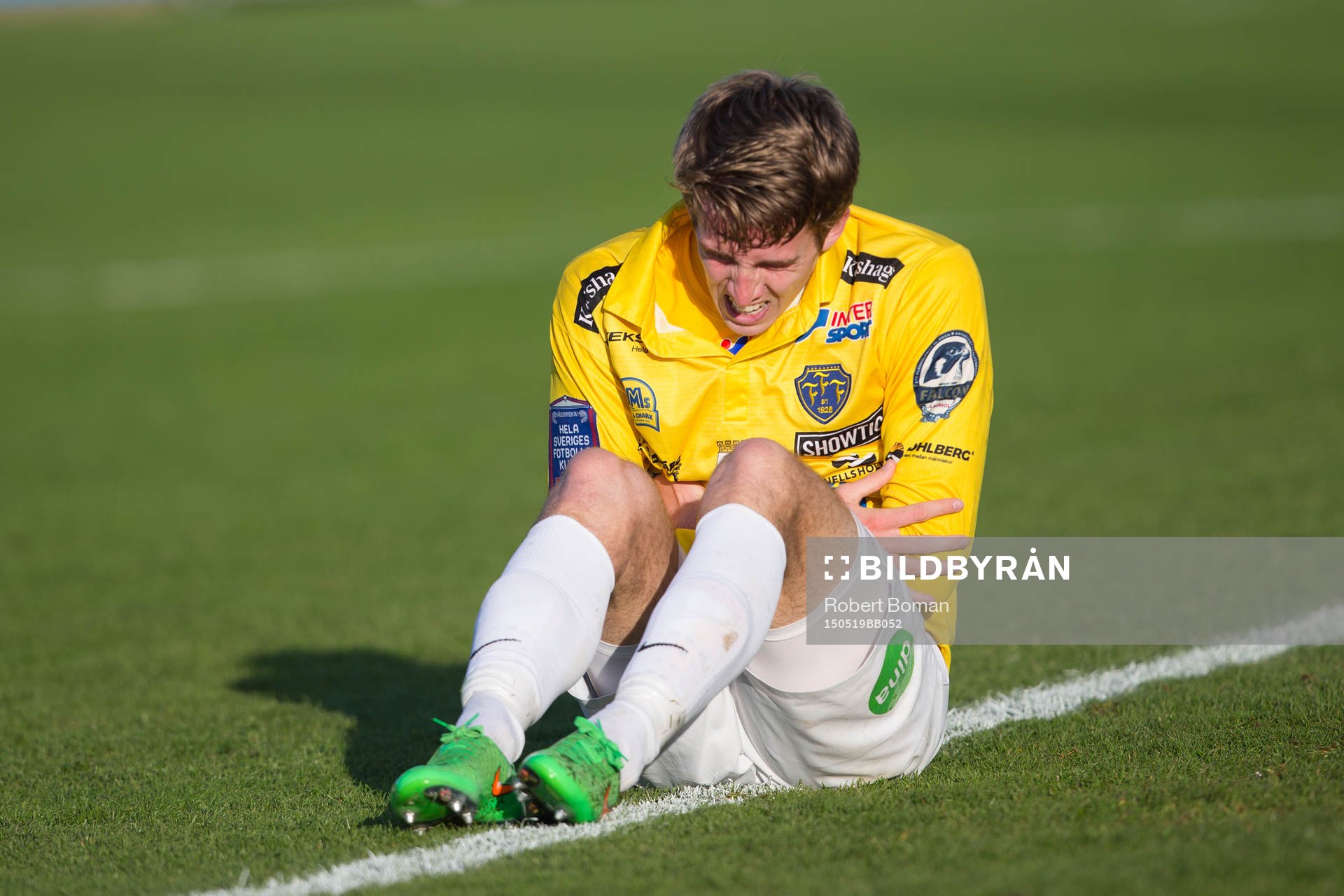 Falkenbergs Adam Eriksson har ont