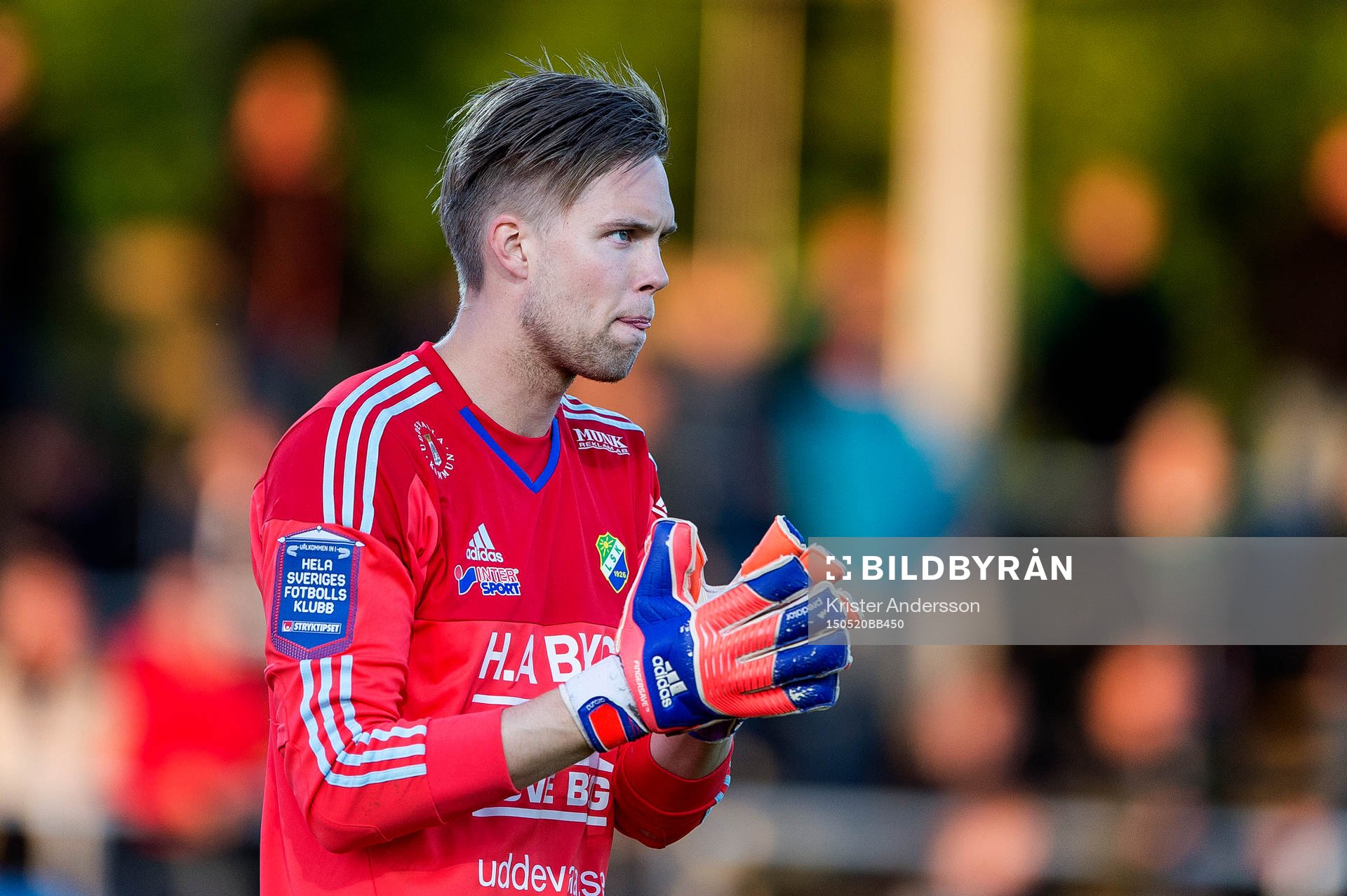Ljungskiles målvakt Jonathan Johansson