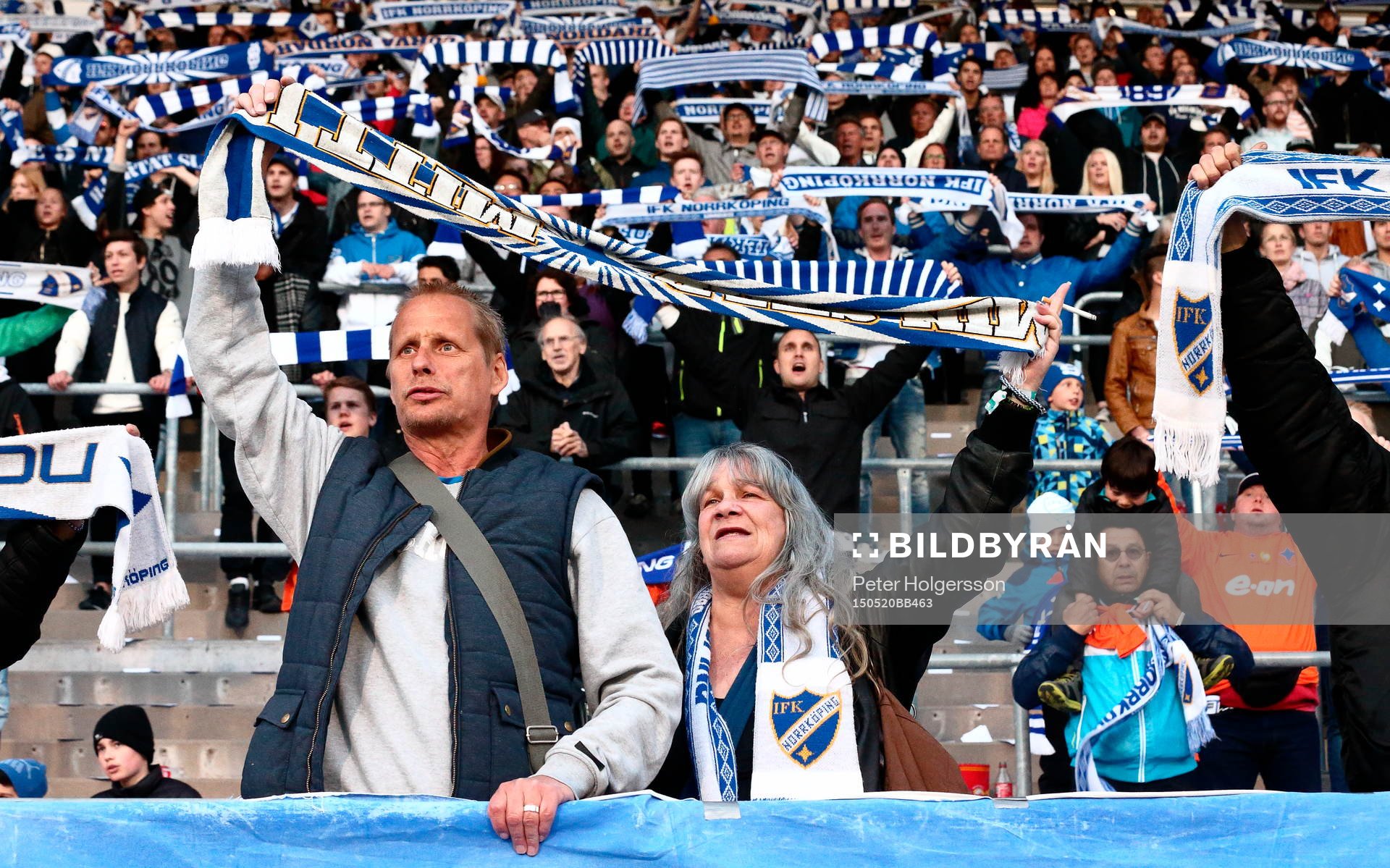 Norrköpings-supporters