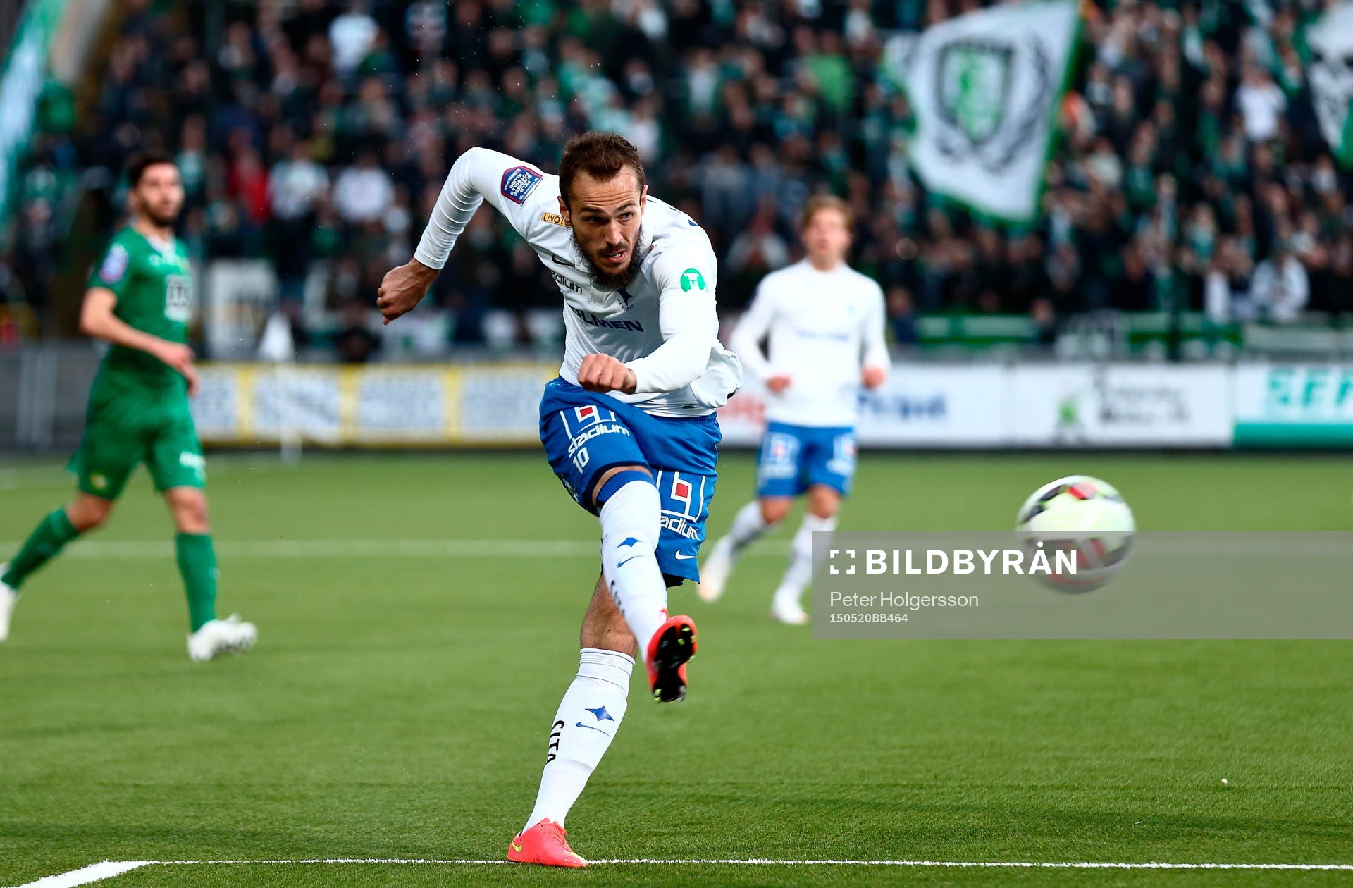 Skott av Norrköpings Emir Kujovic