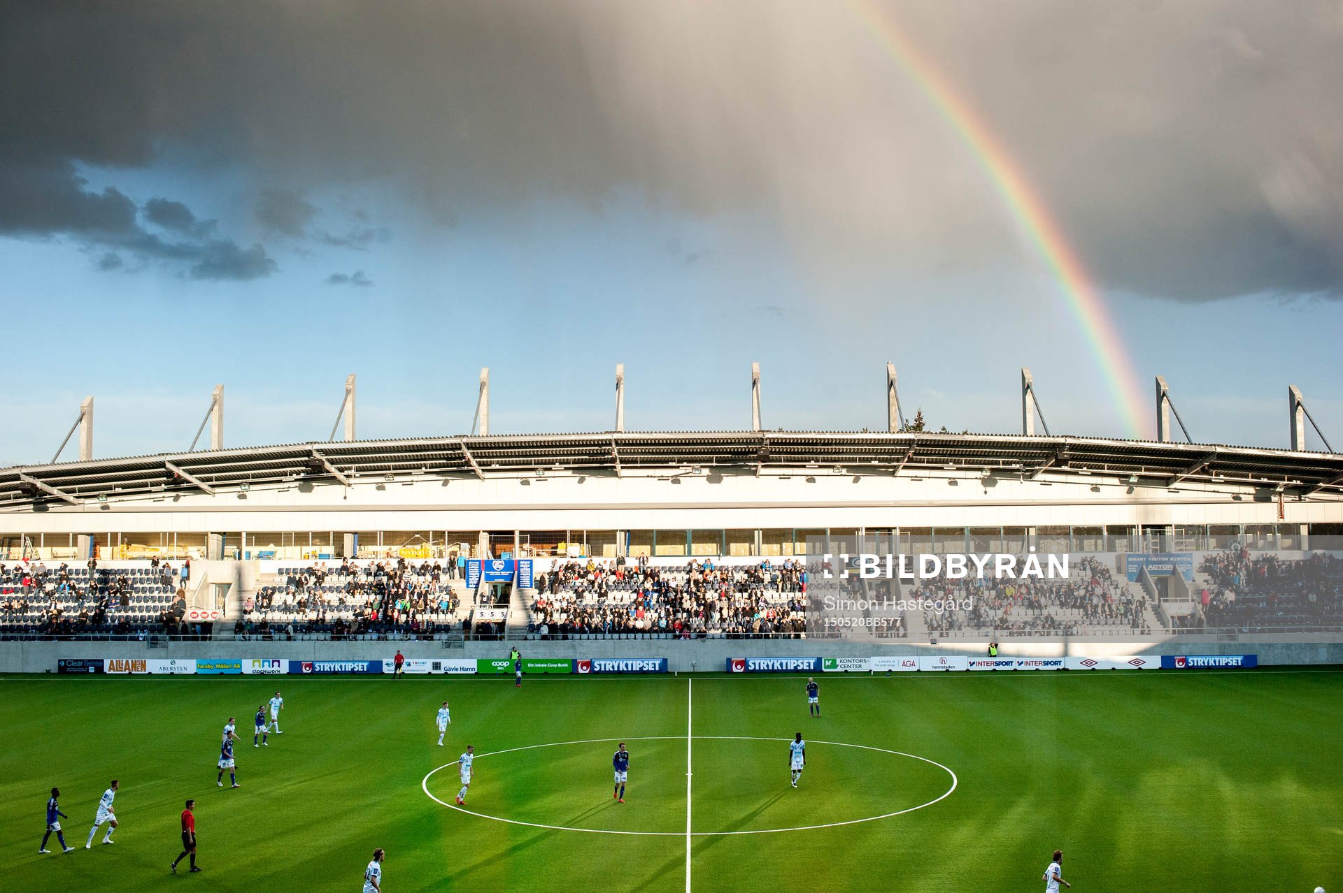 Översiktsbild över Gavlevallen