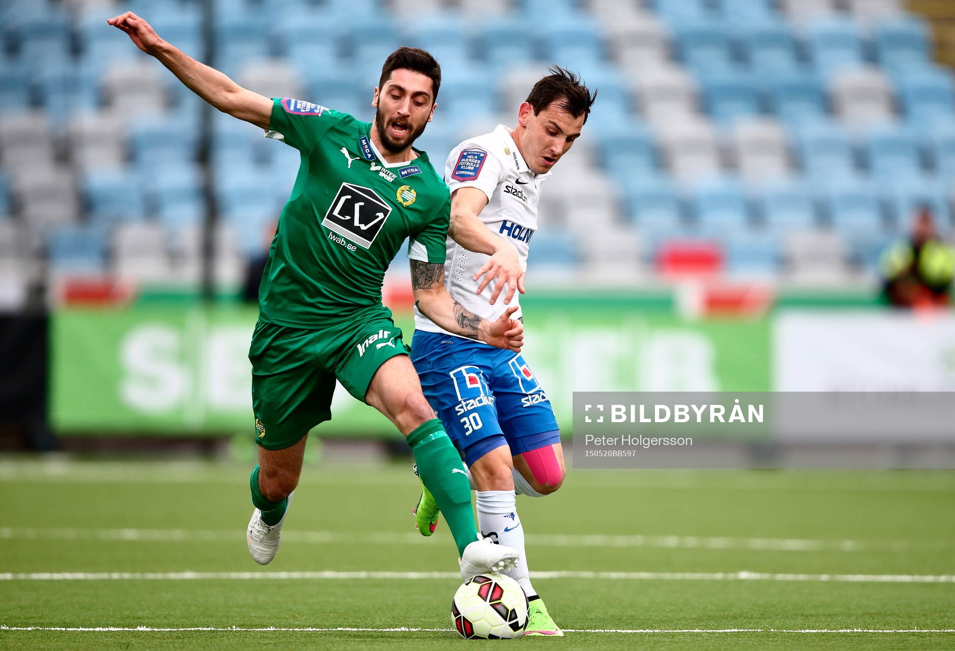 Hammarbys Kennedy Bakircioglu och Norrköpings Nikola