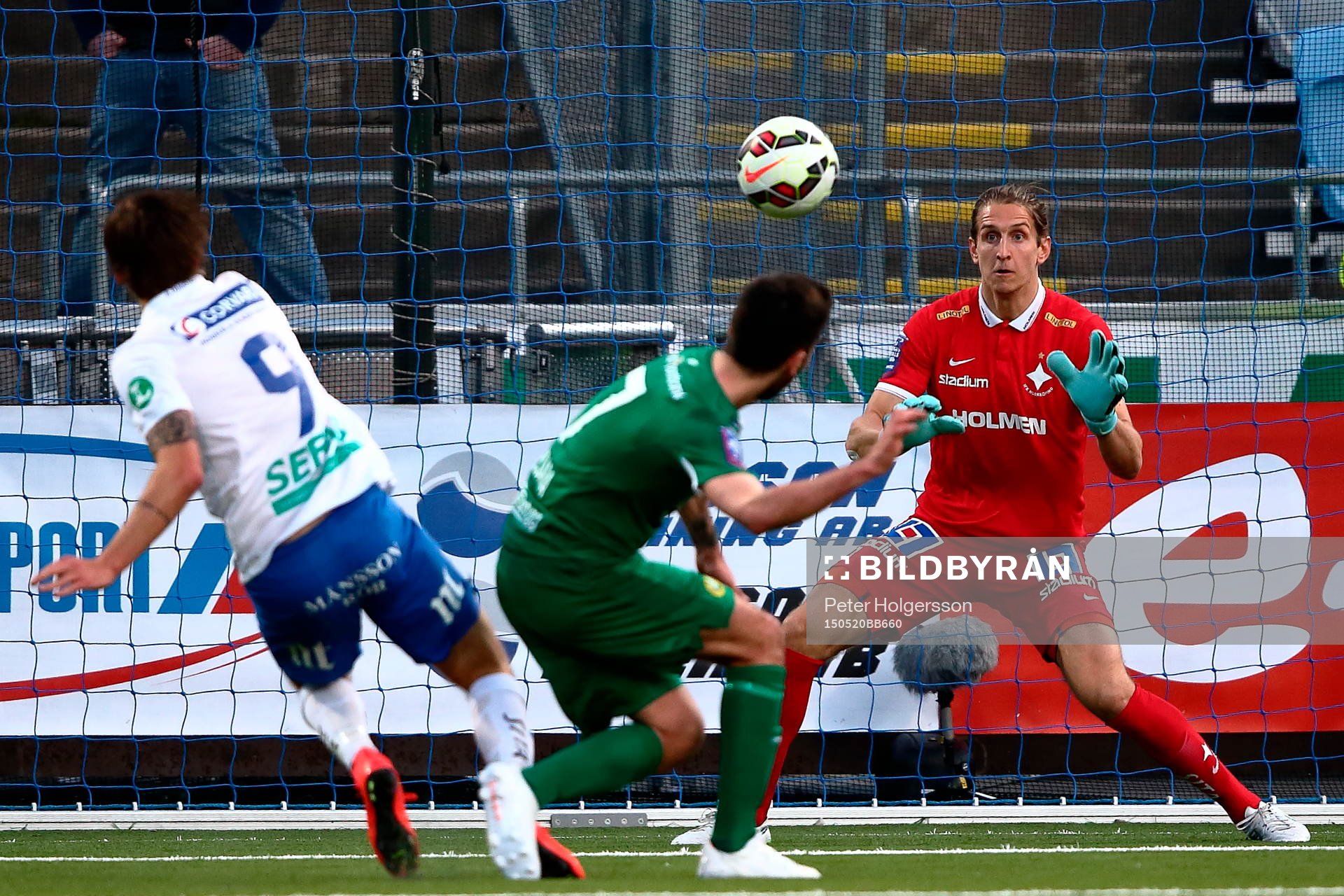 Norrköpings målvakt David Mitov Nilsson