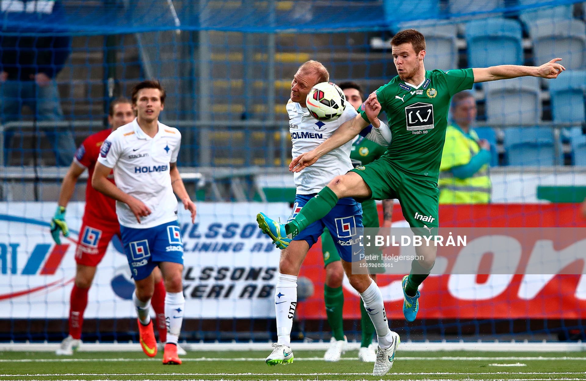Norrköpings Andreas Johansson och Hammarbys Måns