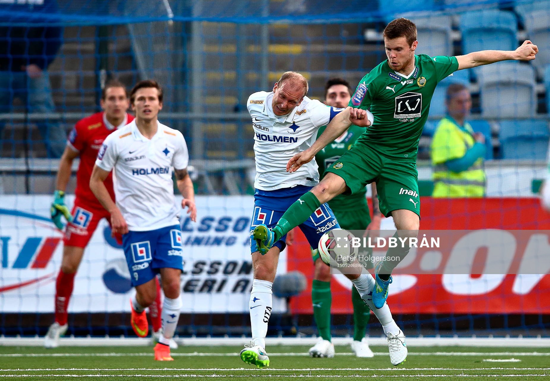 Norrköpings Andreas Johansson och Hammarbys Måns