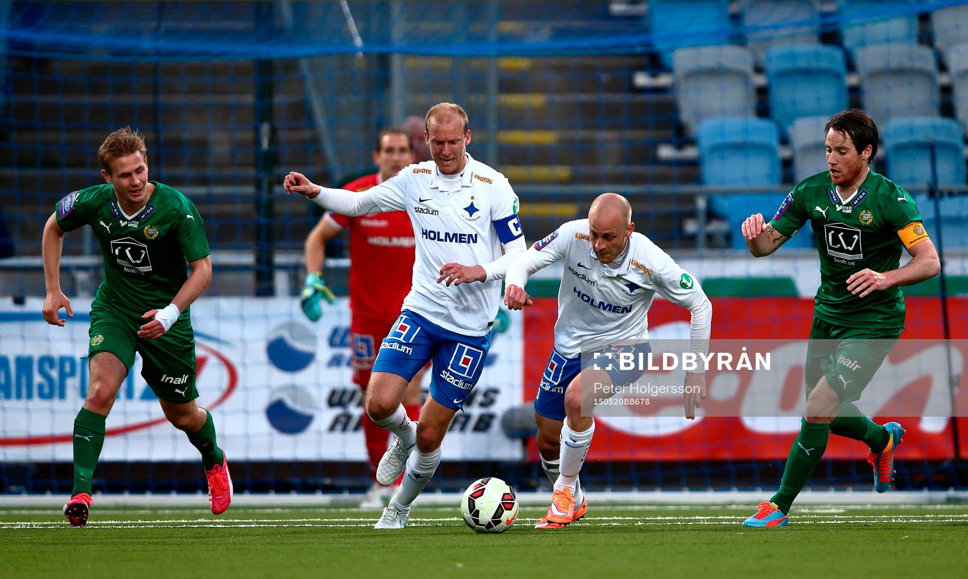 Norrköpings Andreas Johansson och Daniel Sjölund