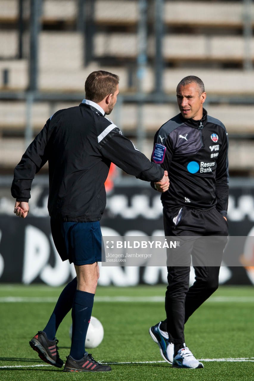 Helsingborgs manager Henrik Larsson
