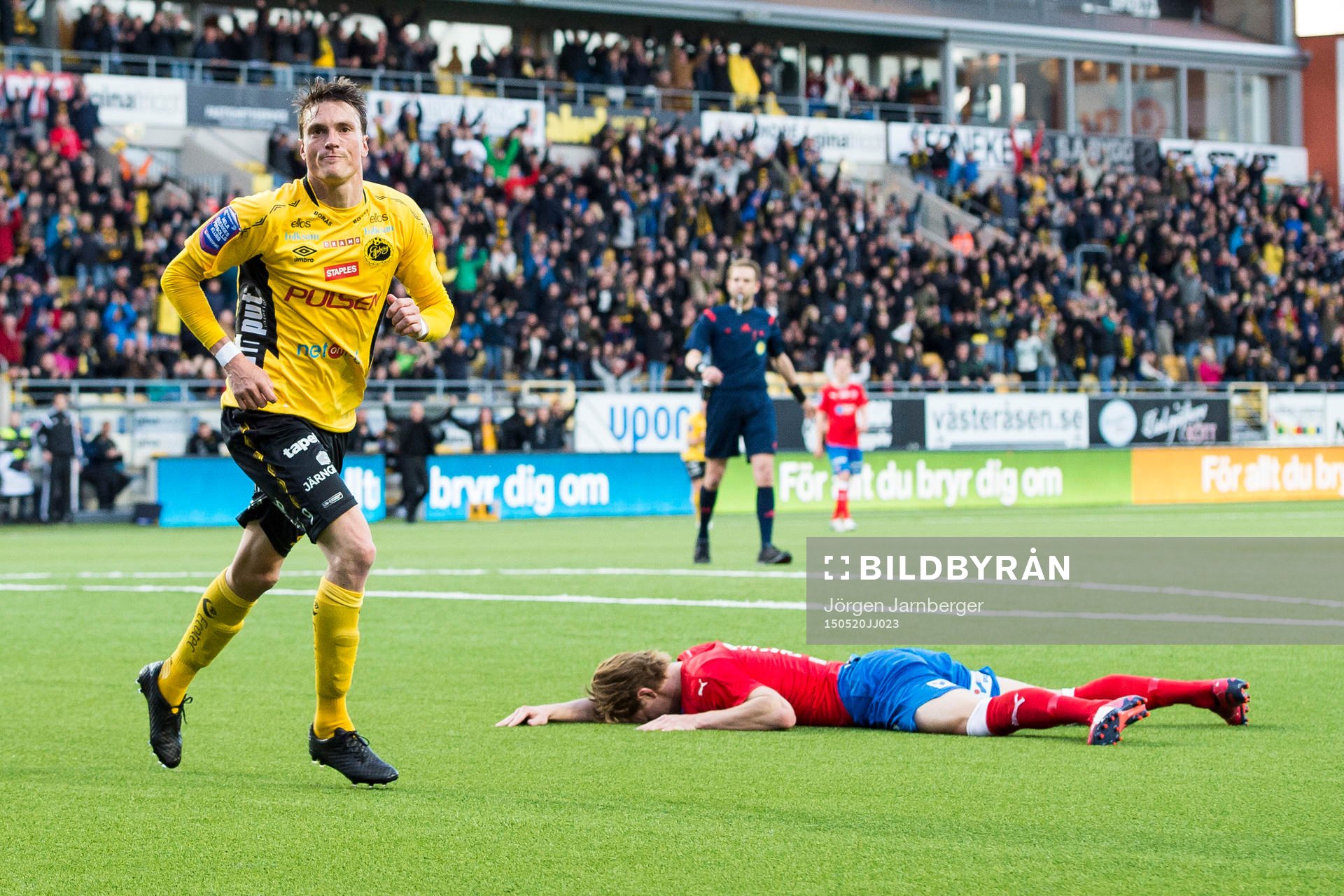 Elfsborgs Lasse Nilsson jublar