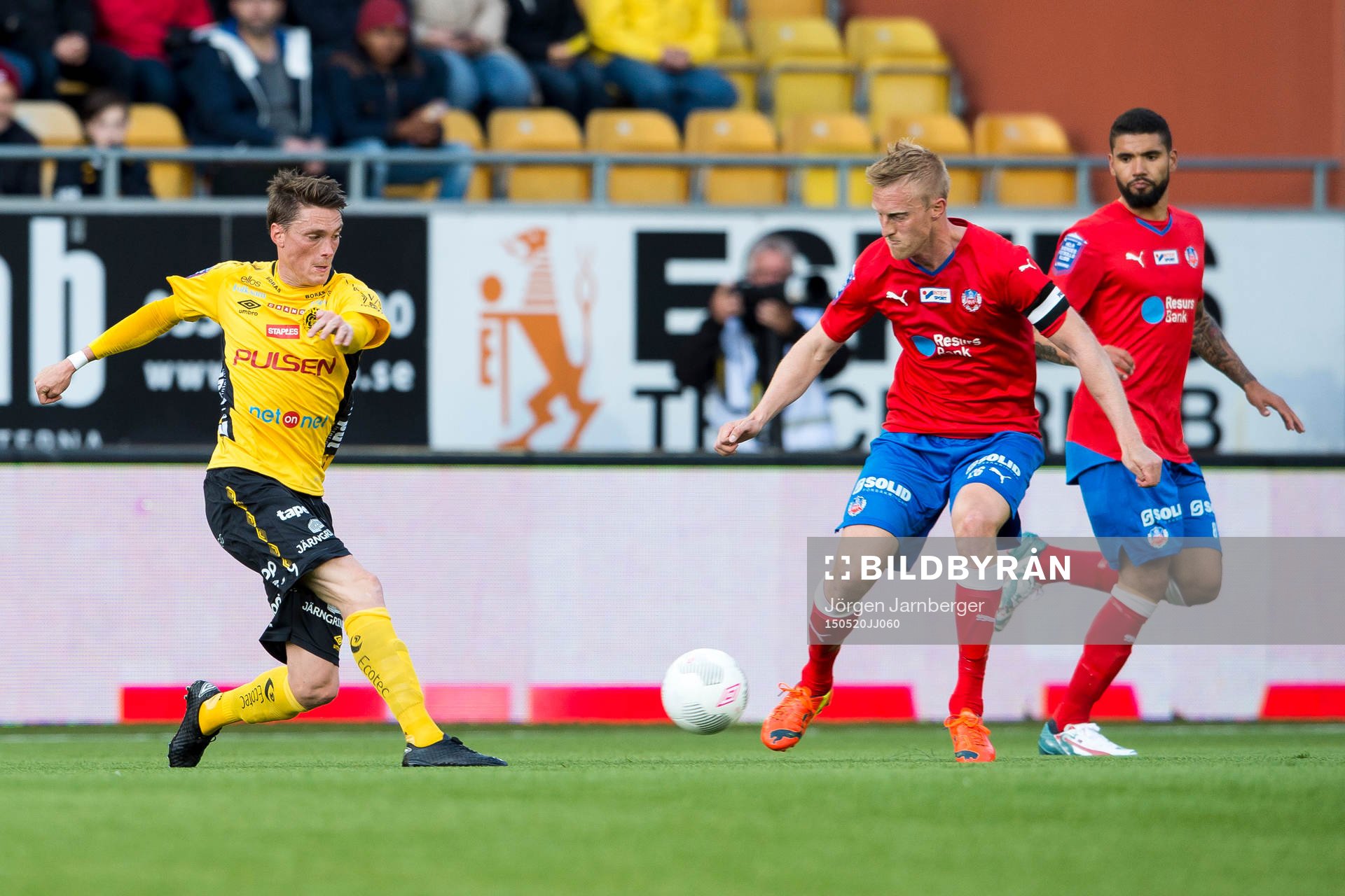 Elfsborgs Lasse Nilsson och Helsingborgs Peter Larsson