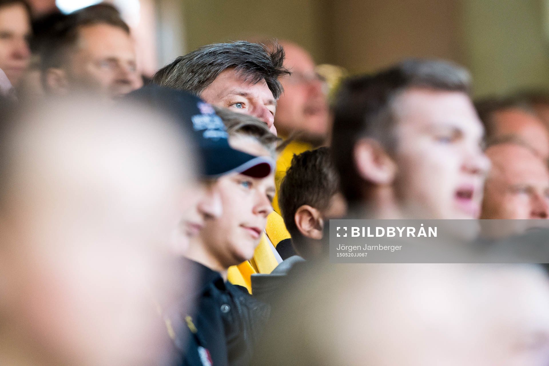 Elfsborgs ordförande Bo Johansson såg matchen från