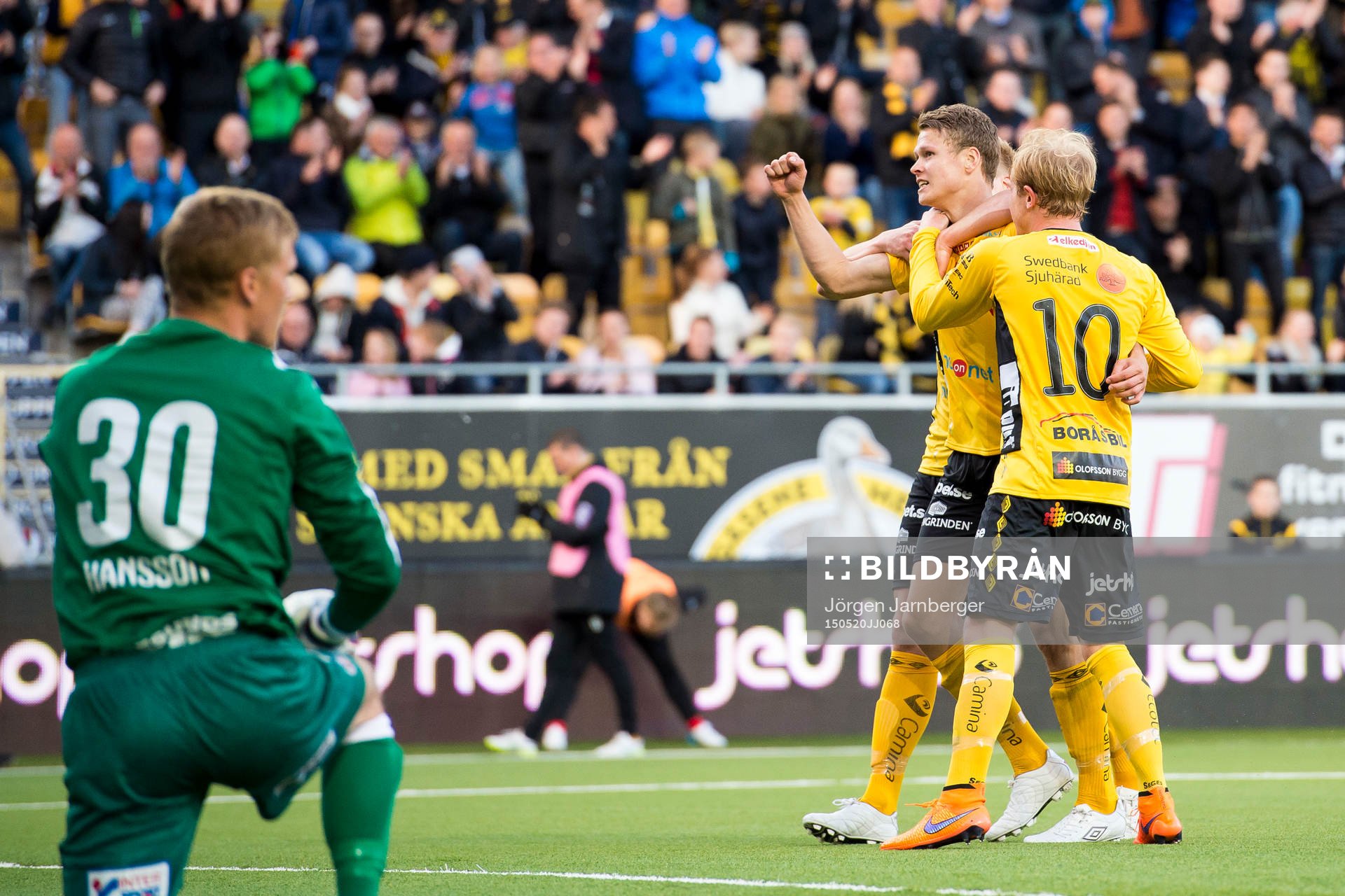 Elfsborgs Viktor Claesson jublar