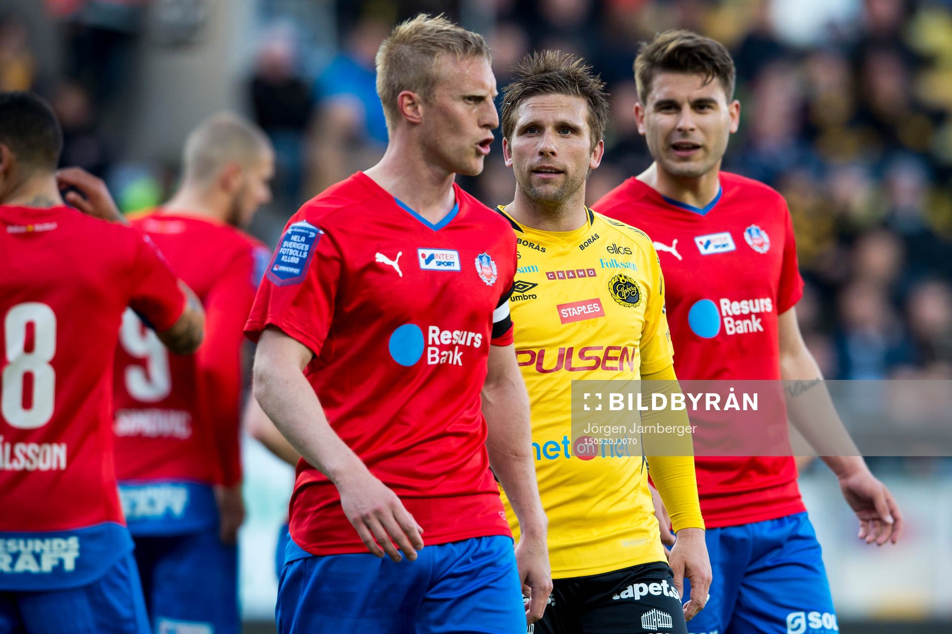 Elfsborgs Anders Svensson och Helsingborgs Peter Larsson