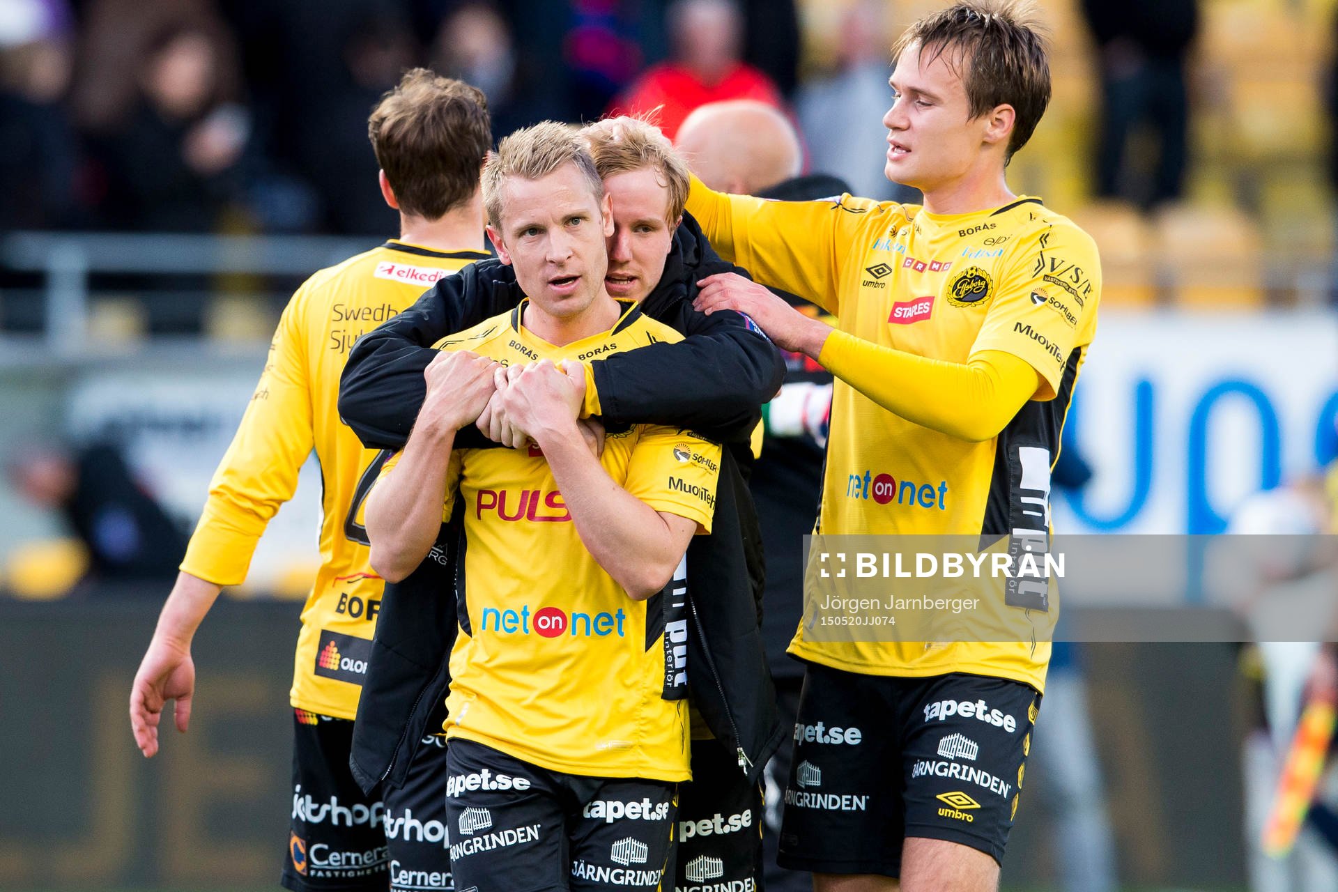 Elfsborgs Andreas Klarström, Simon Lundevall och Viktor