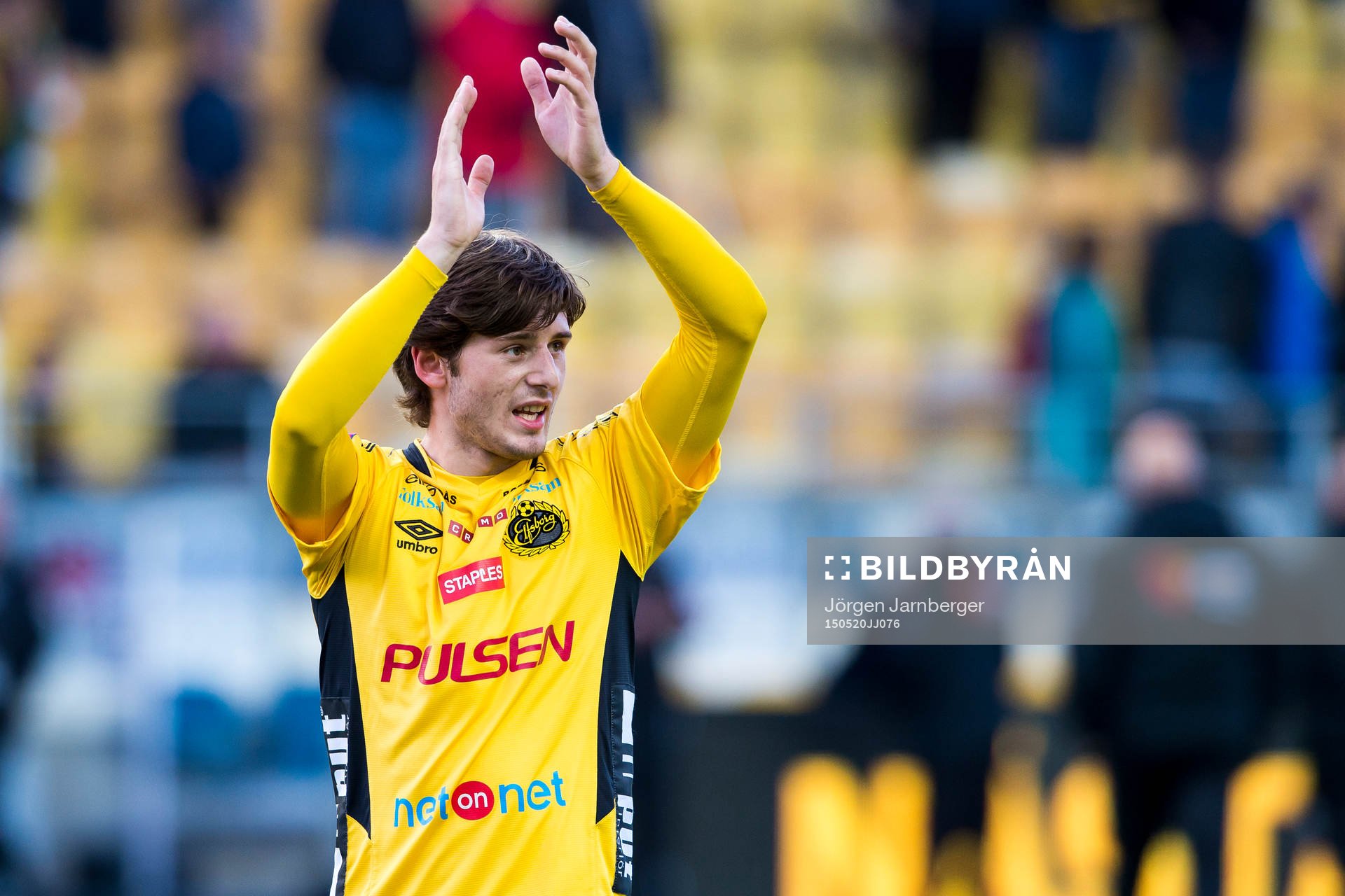 Elfsborgs Arber Zeneli jublar