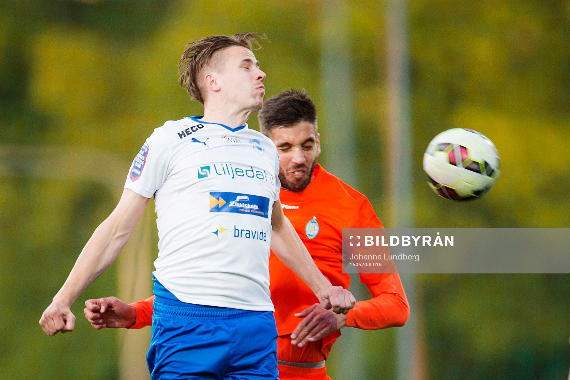 Värnamos Sebastian Göransson och Athletics Uros Delic
