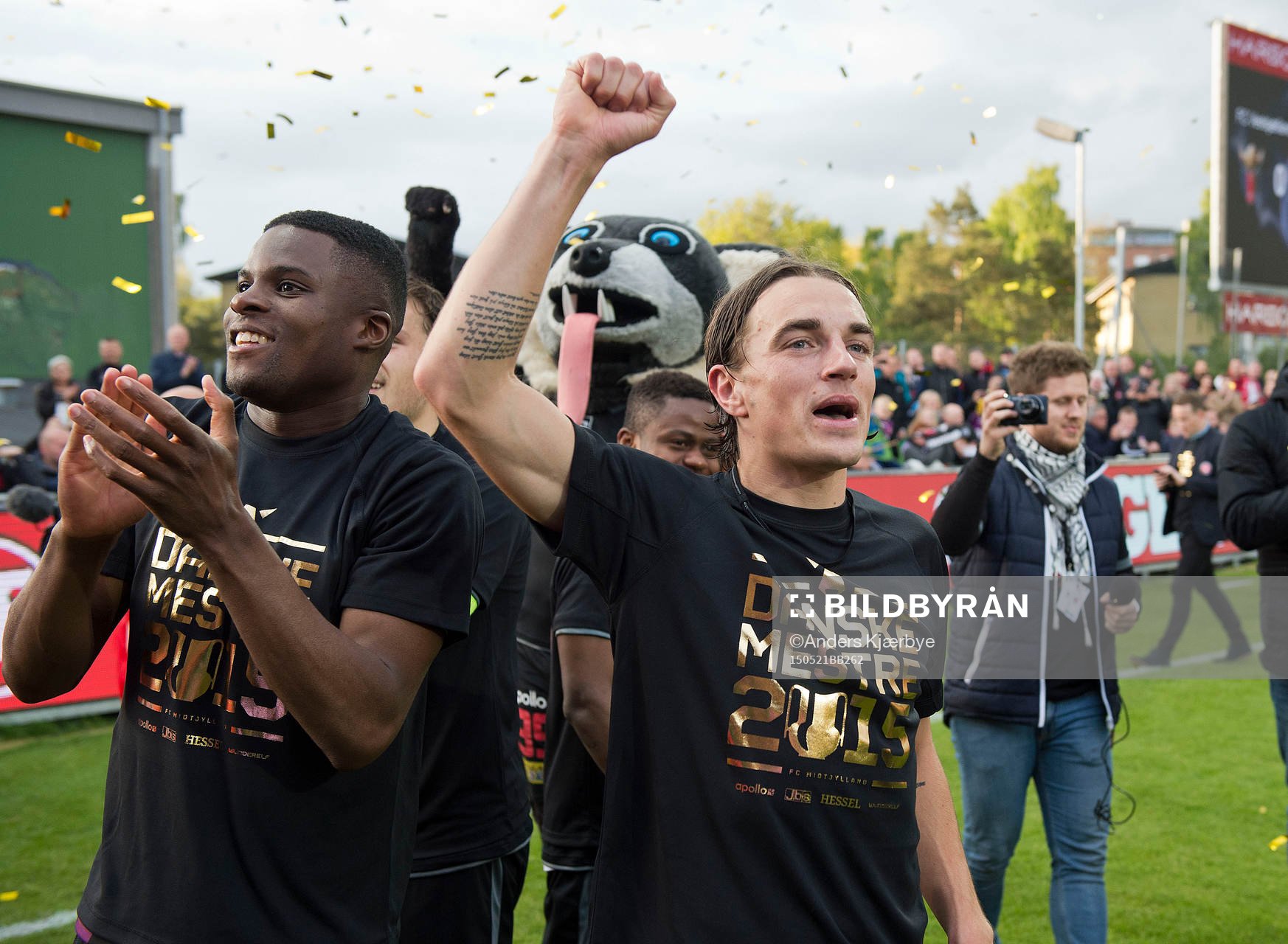 [DK=20150521: Midtjylland danish champions Francis Dickoh,