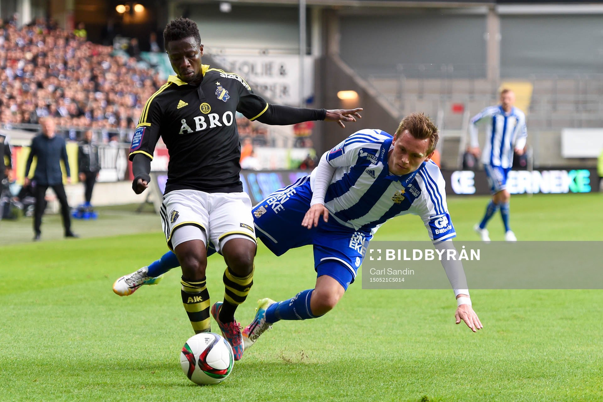 s Ebenezer Ofori och IFK Göteborgs Jakob Ankersen
