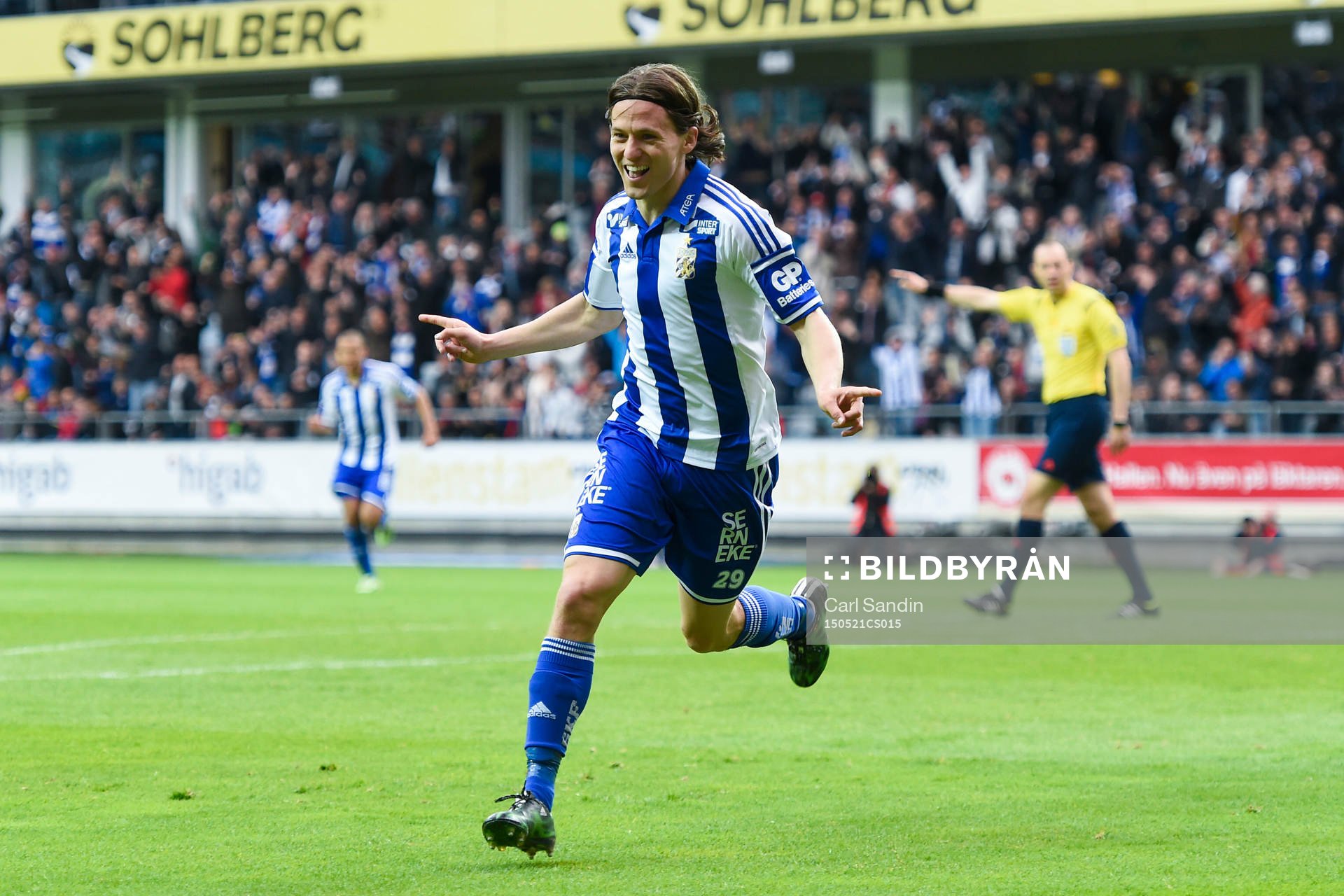 IFK Göteborgs Lasse Vibe jublar
