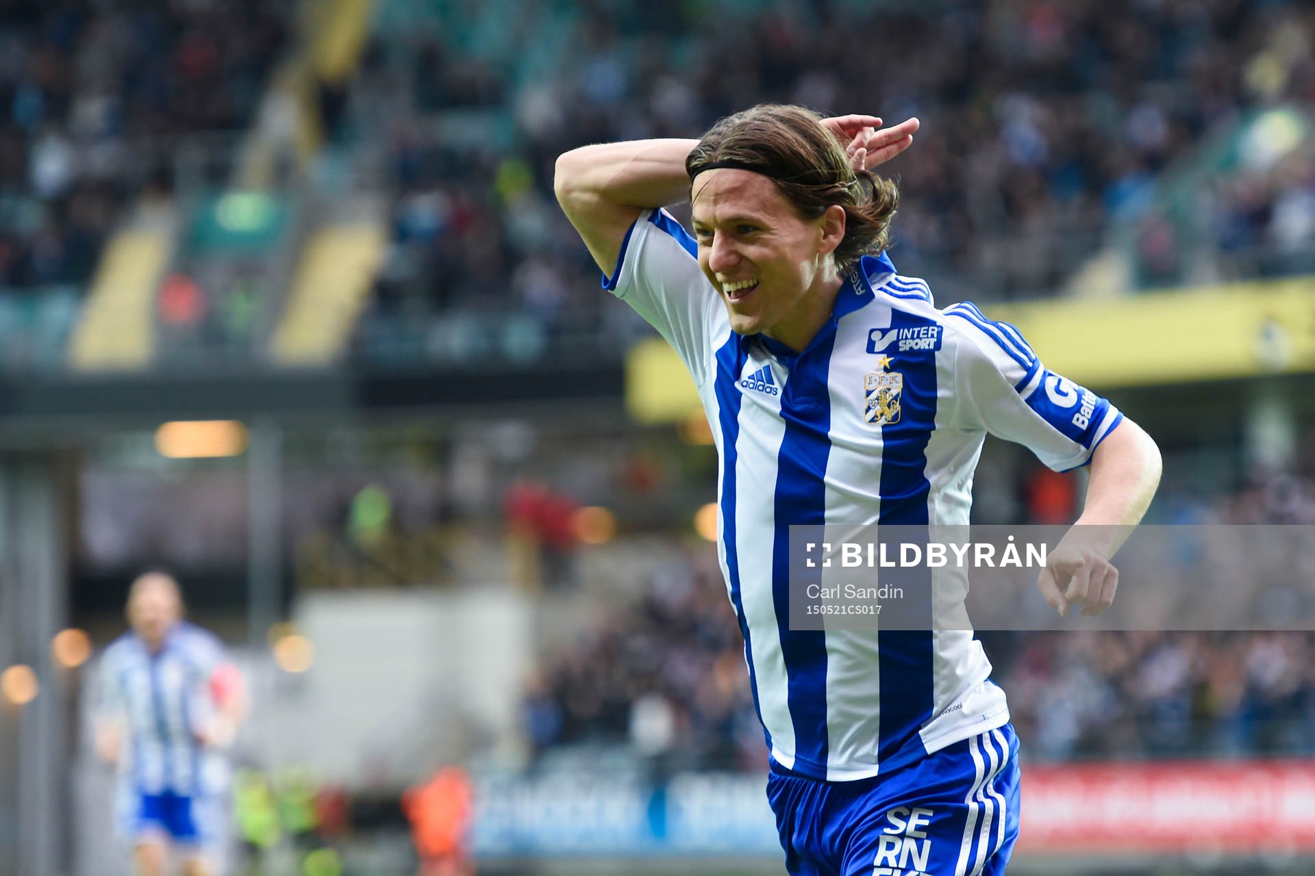 IFK Göteborgs Lasse Vibe jublar