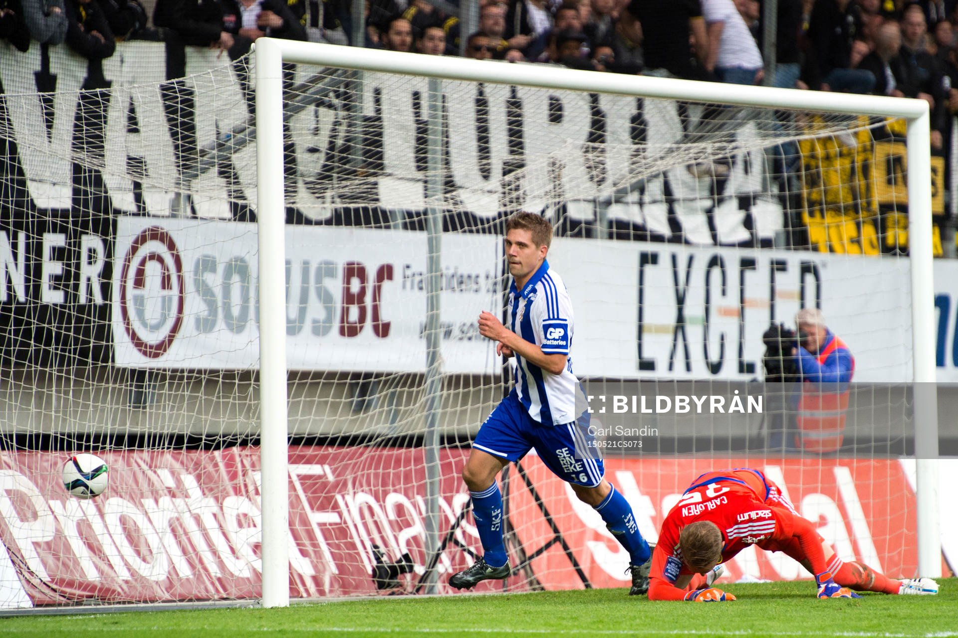 IFK Göteborgs Mikael Boman jublar