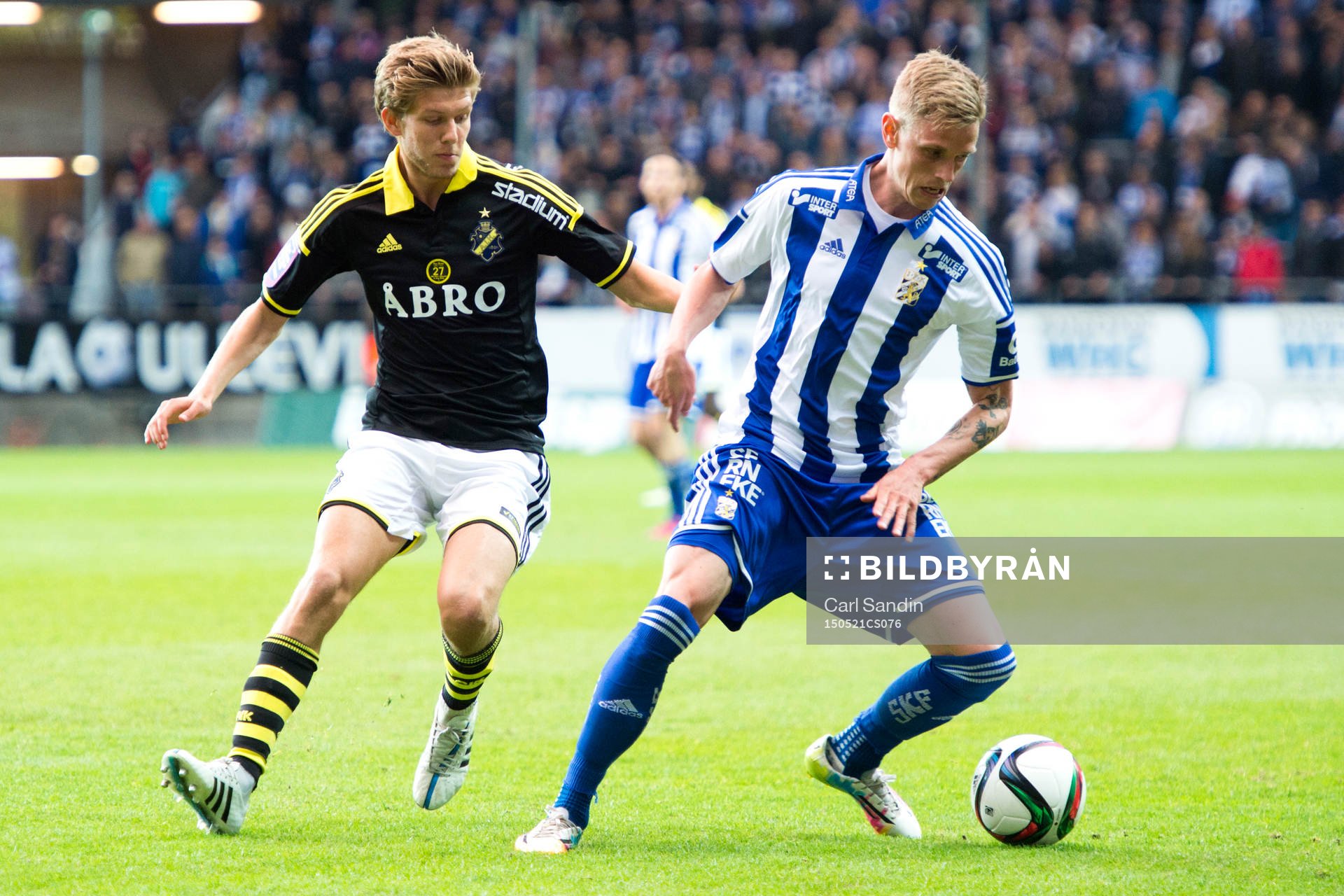 s Anton Jönsson Salétros och IFK Göteborgs Sören Rieks