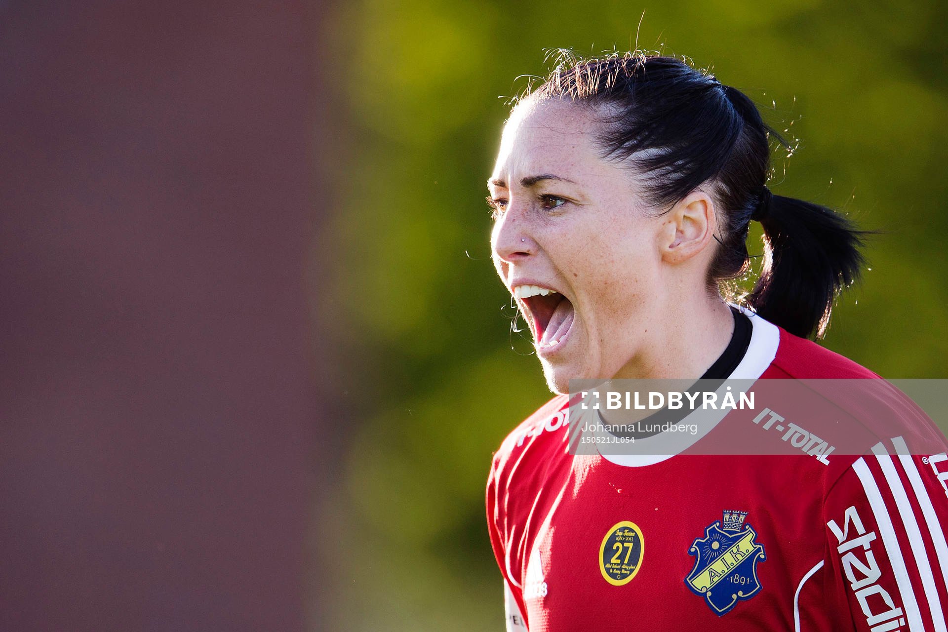 AIKs målvakt Justine Bernier