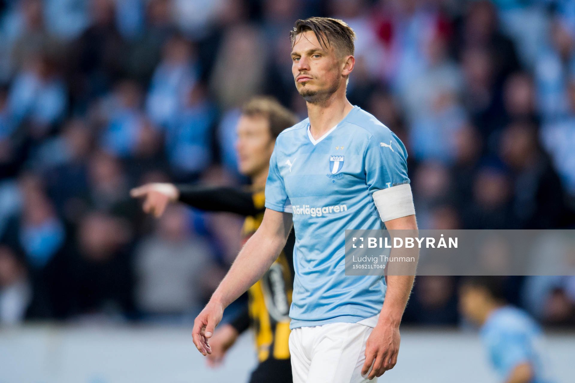 Malmö FFs Markus Rosenberg deppar