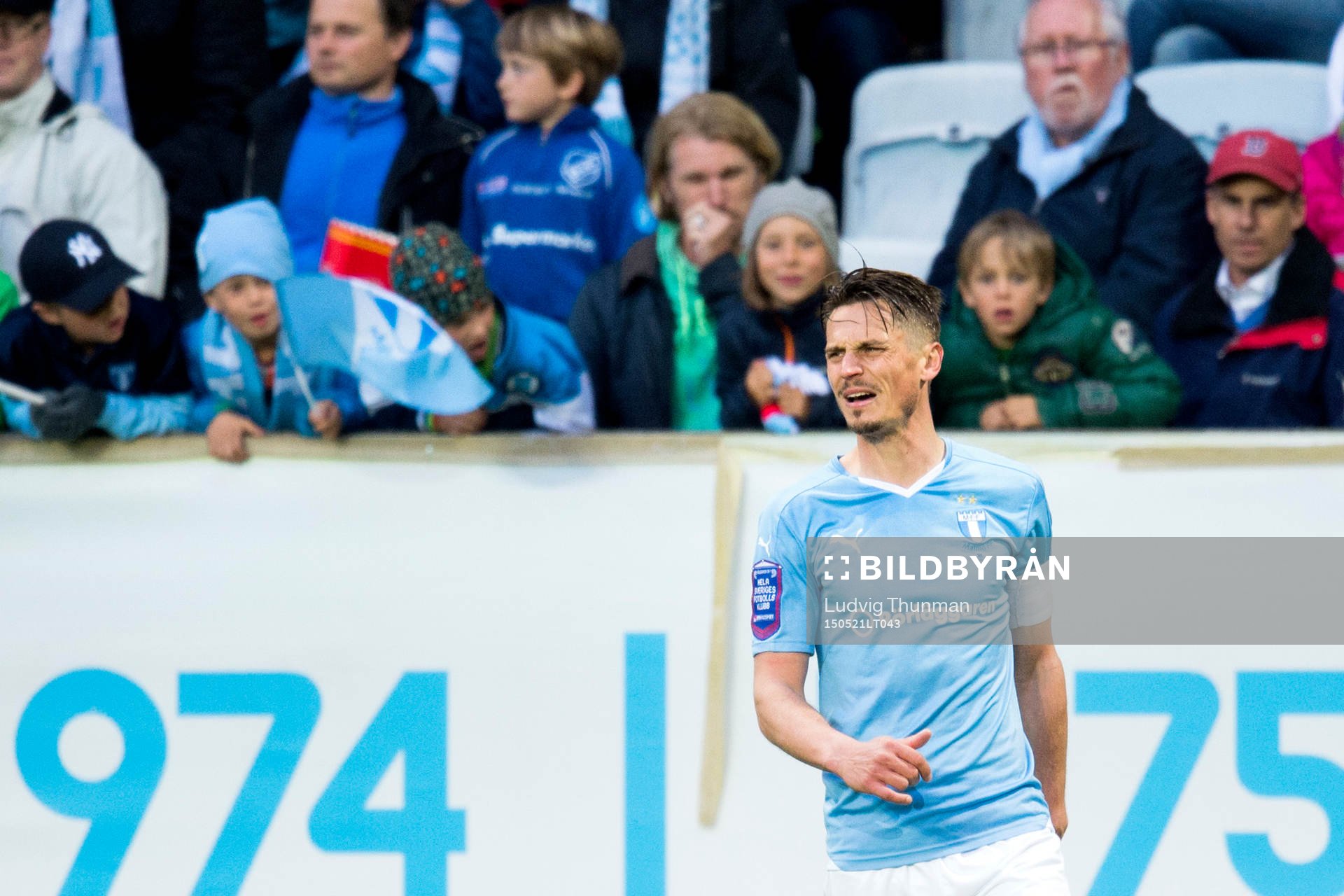 Malmö FFs Markus Rosenberg deppar