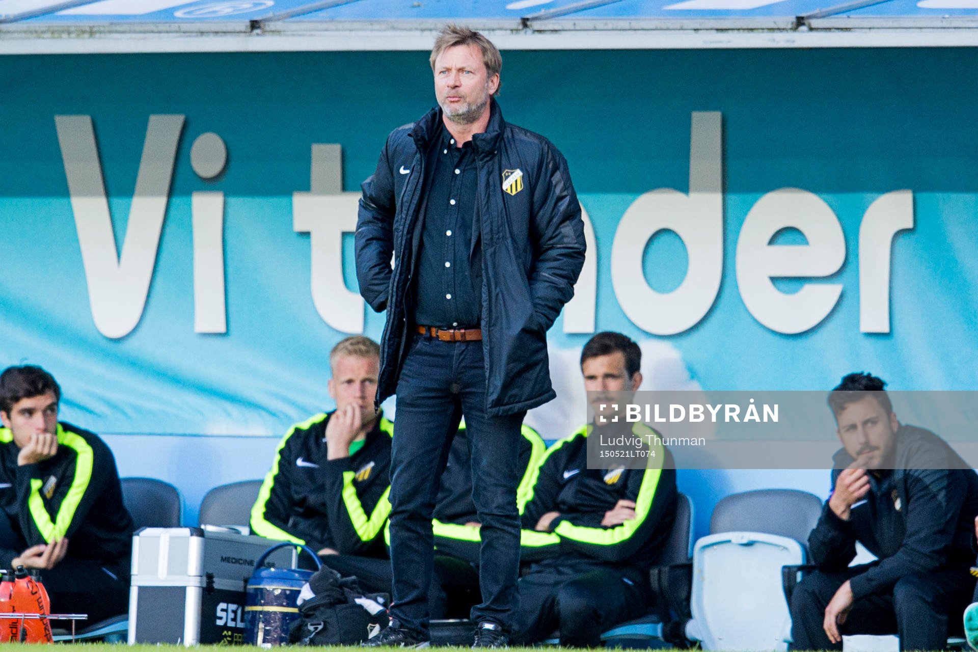 Häckens tränare Peter Gerhardsson